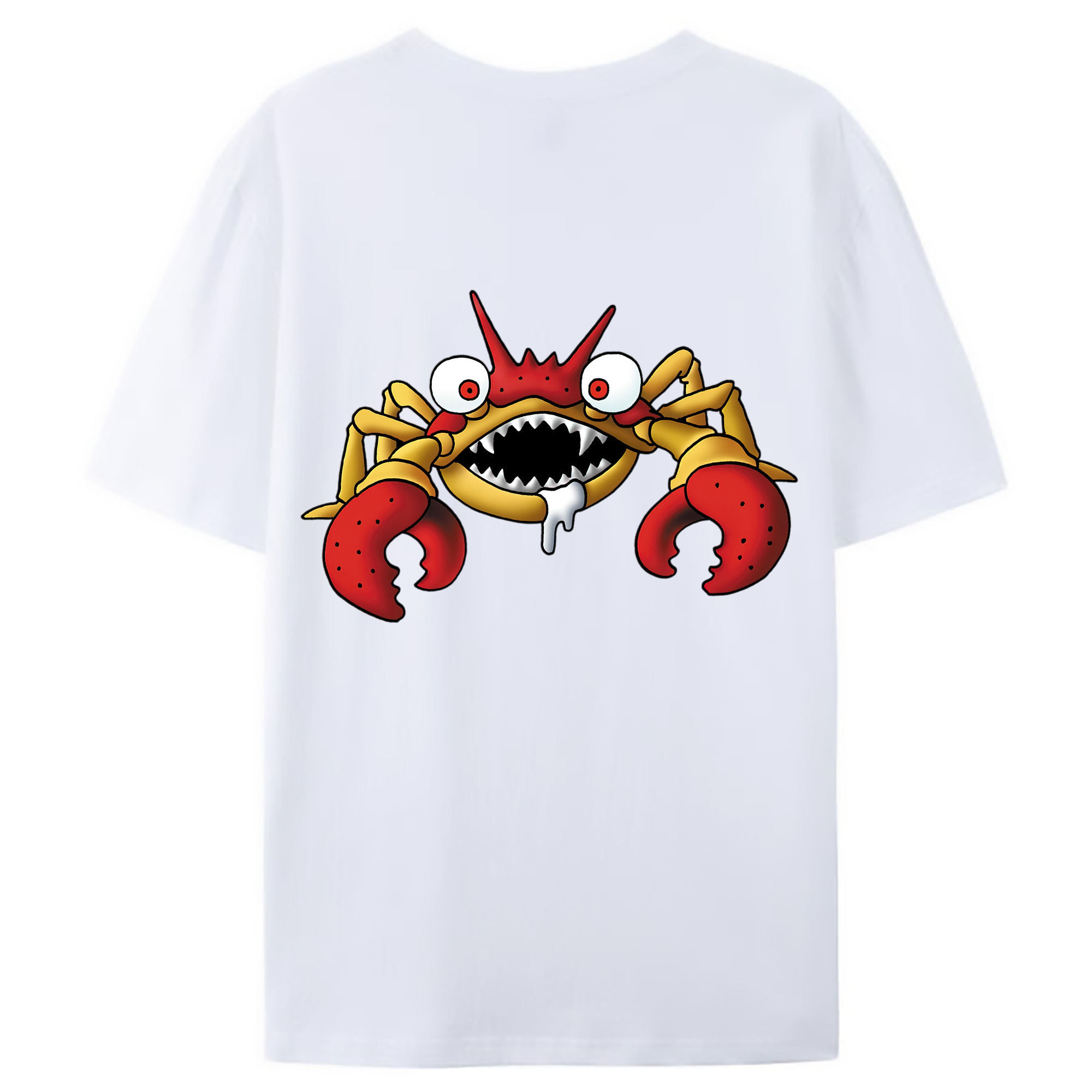 （画像用） ドラゴンクエスト Doragon Kuesuto Dragon Quest 綿100％ メンズ半袖Tシャツ（バックプリント） 通気性