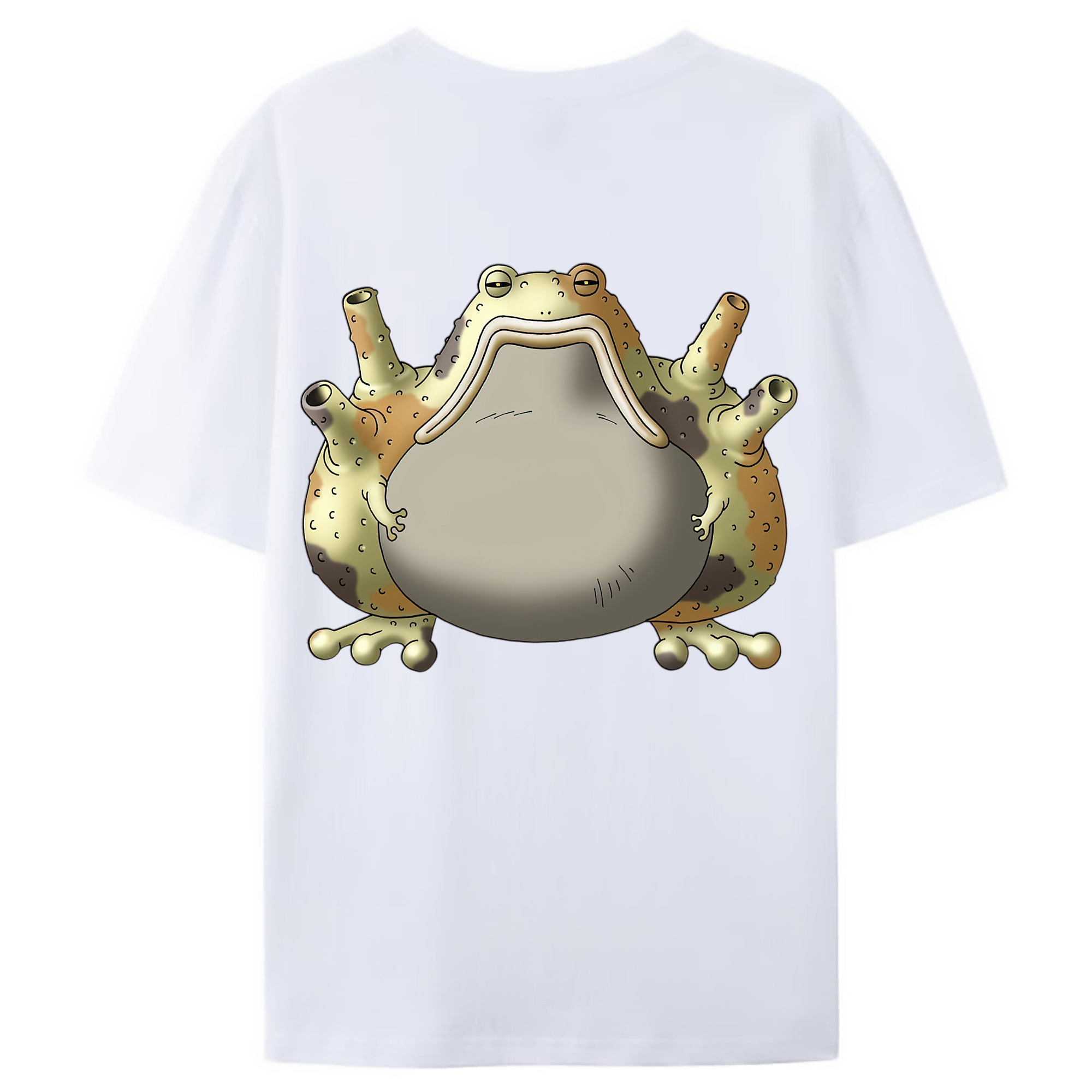 （画像用） ドラゴンクエスト Doragon Kuesuto Dragon Quest 綿100％ メンズ半袖Tシャツ（バックプリント） 通気性