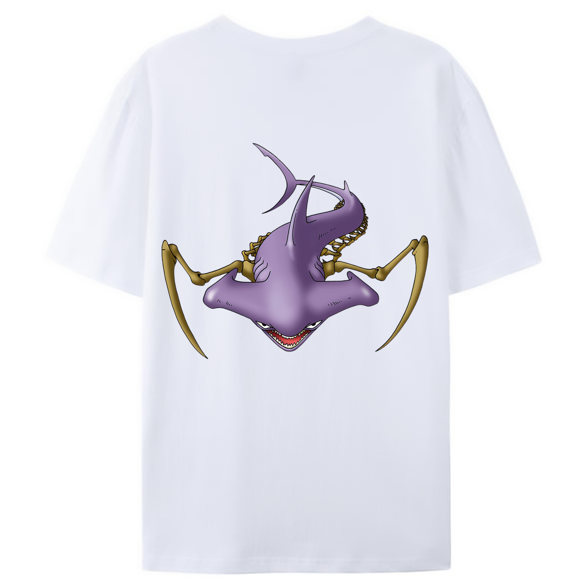 （画像用） ドラゴンクエスト Doragon Kuesuto Dragon Quest 綿100％ メンズ半袖Tシャツ（バックプリント） 通気性
