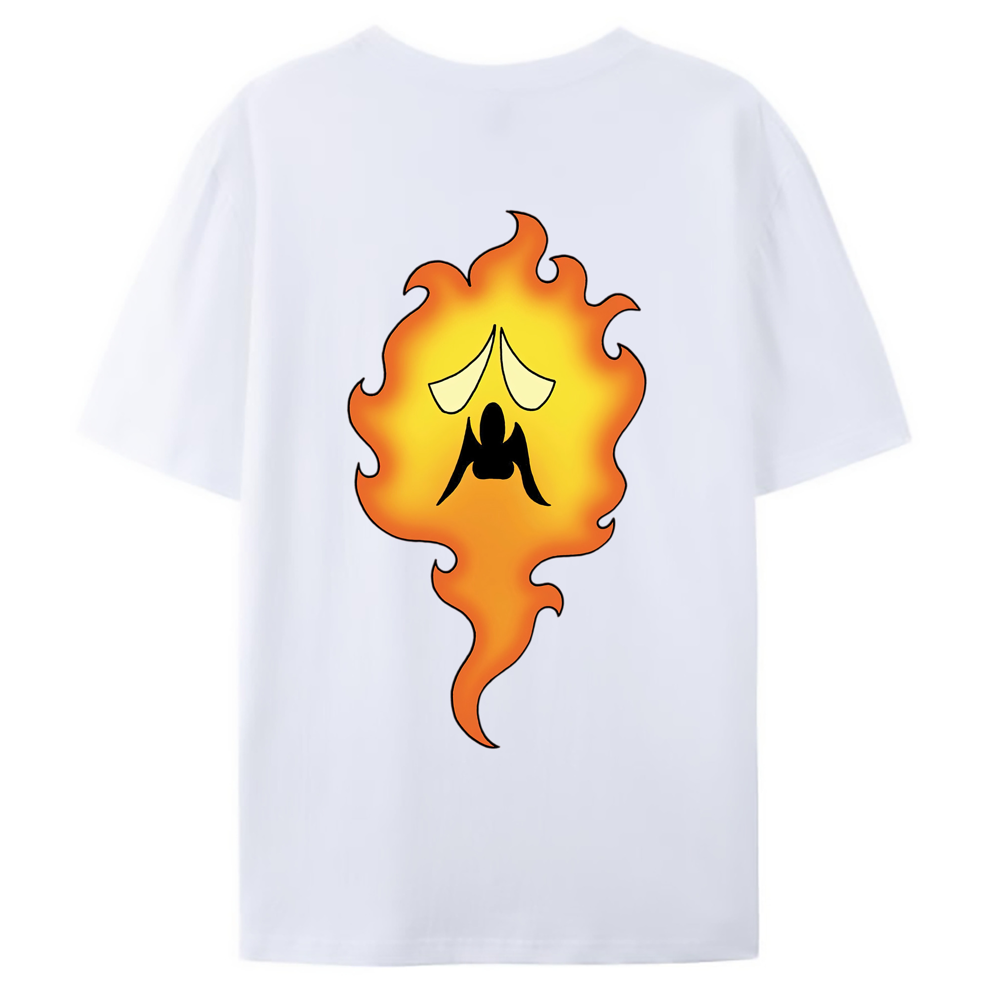 （画像用） ドラゴンクエスト Doragon Kuesuto Dragon Quest 綿100％ メンズ半袖Tシャツ（バックプリント） 通気性