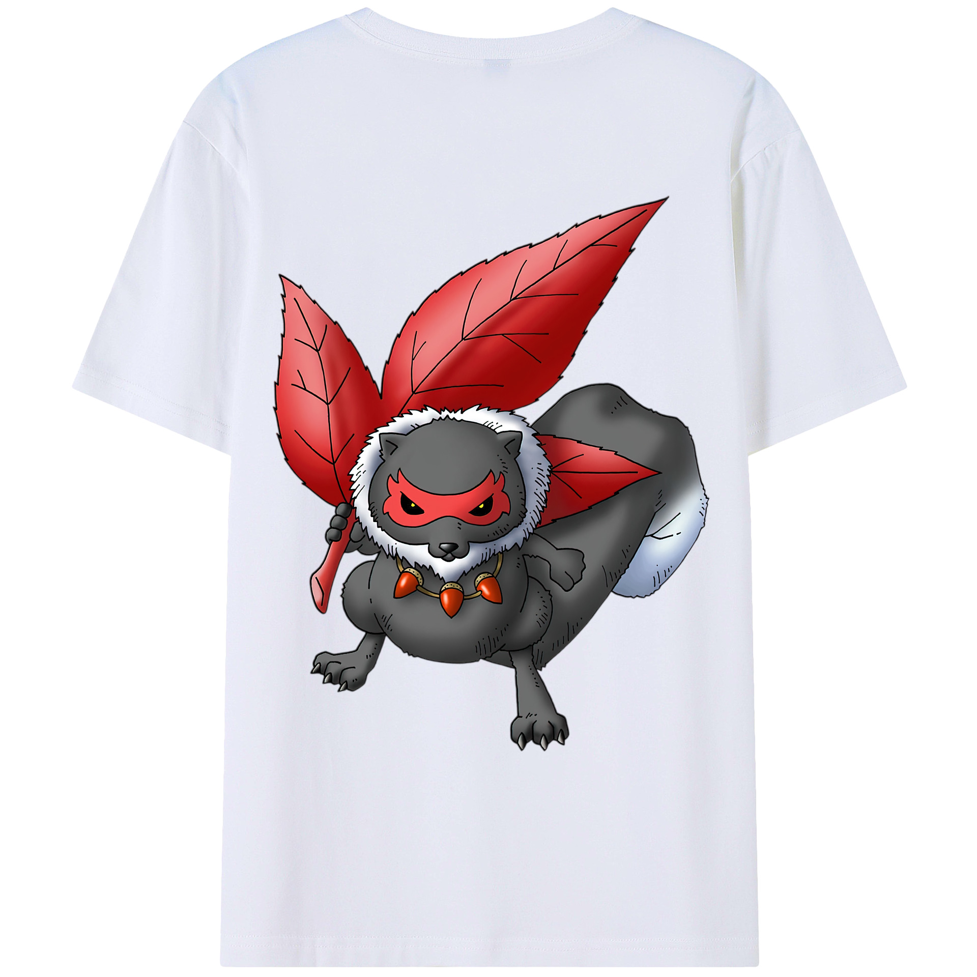 （画像用） ドラゴンクエスト Doragon Kuesuto Dragon Quest 綿100％ メンズ半袖Tシャツ（バックプリント） 通気性