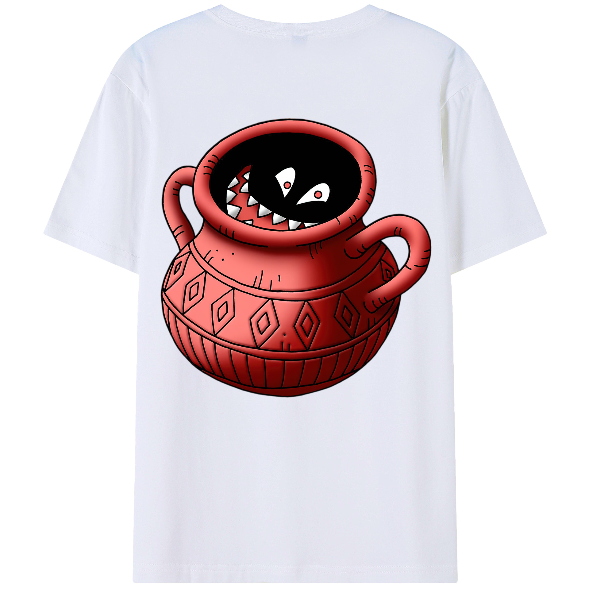 （画像用） ドラゴンクエスト Doragon Kuesuto Dragon Quest 綿100％ メンズ半袖Tシャツ（バックプリント） 通気性