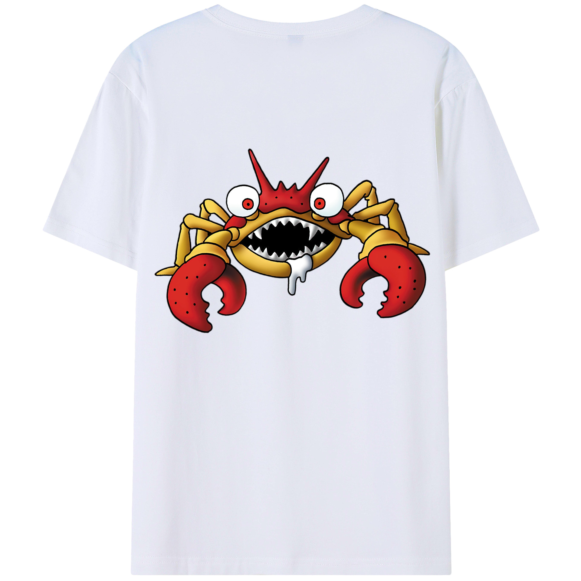 （画像用） ドラゴンクエスト Doragon Kuesuto Dragon Quest 綿100％ メンズ半袖Tシャツ（バックプリント） 通気性