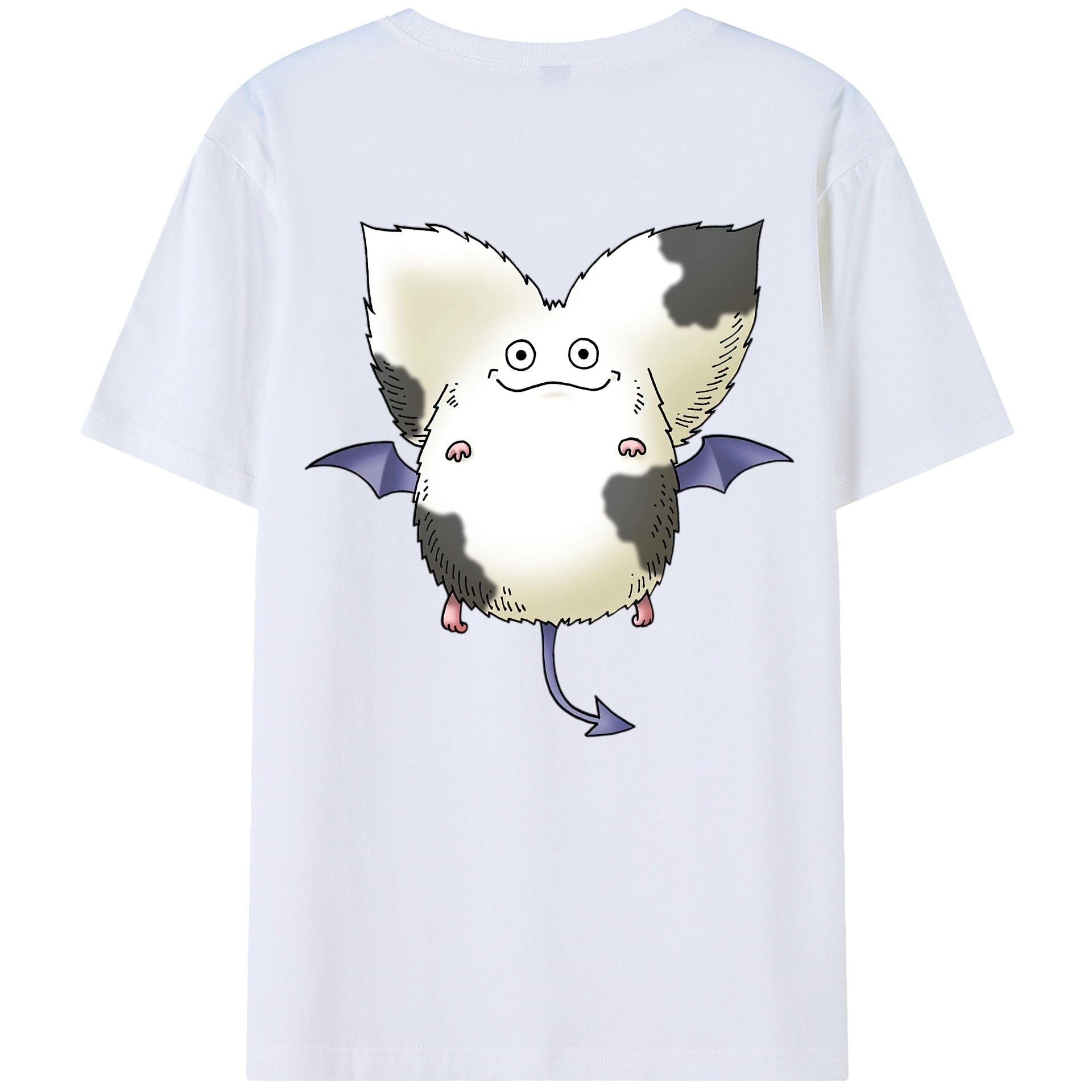 （画像用） ドラゴンクエスト Doragon Kuesuto Dragon Quest 綿100％ メンズ半袖Tシャツ（バックプリント） 通気性