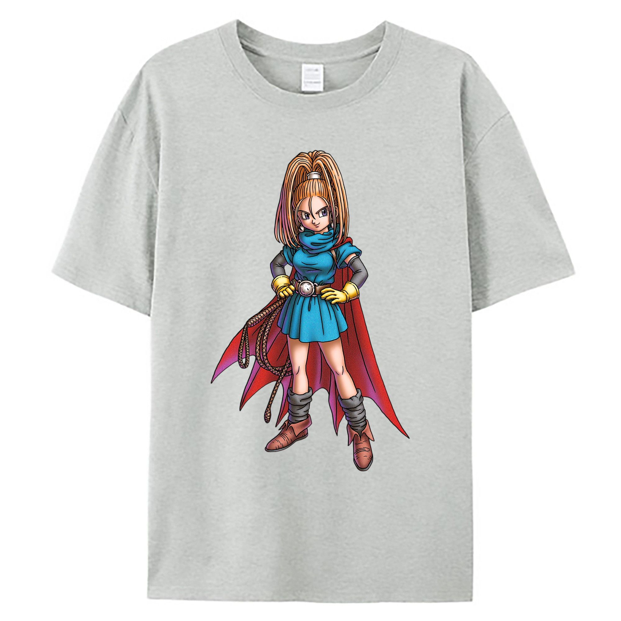 （画像用） ドラゴンクエスト Doragon Kuesuto Dragon Quest 綿100％ メンズ半袖Tシャツ｜肌触りやわらか＆通気性