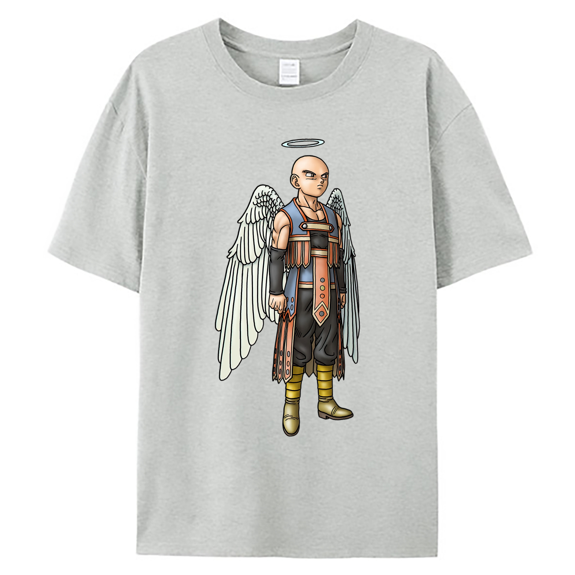 （画像用） ドラゴンクエスト Doragon Kuesuto Dragon Quest 綿100％ メンズ半袖Tシャツ｜肌触りやわらか＆通気性
