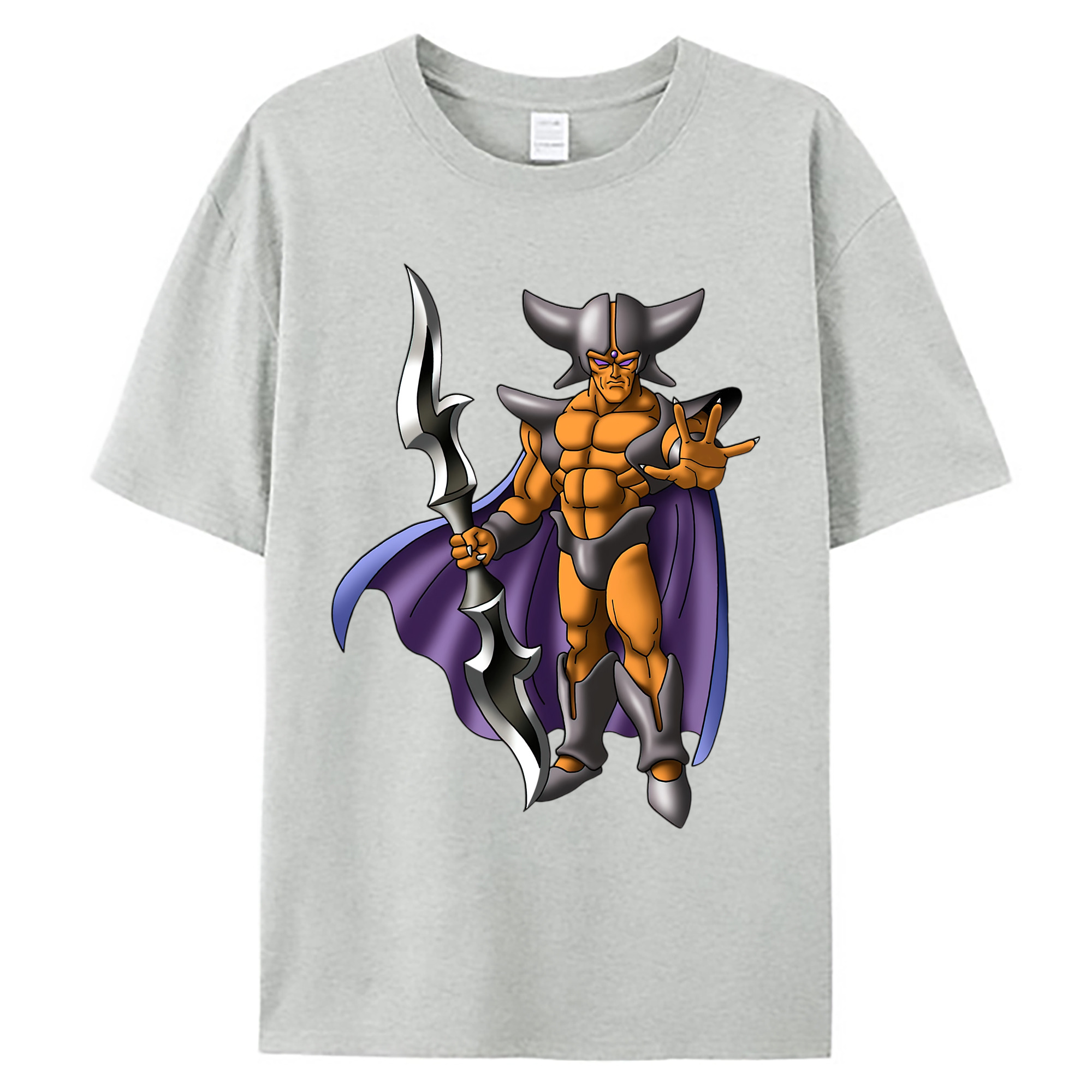 （画像用） ドラゴンクエスト Doragon Kuesuto Dragon Quest 綿100％ メンズ半袖Tシャツ｜肌触りやわらか＆通気性