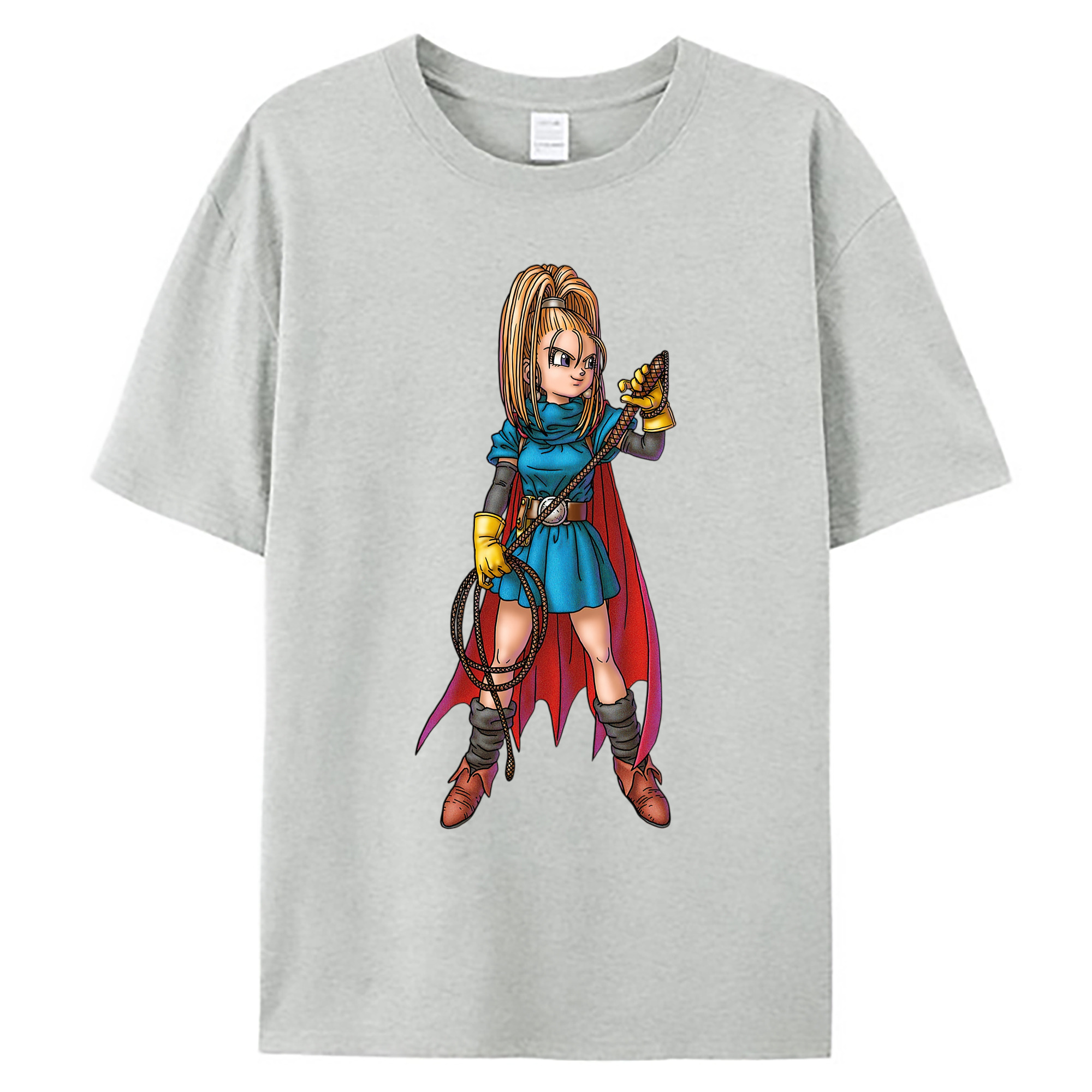 （画像用） ドラゴンクエスト Doragon Kuesuto Dragon Quest 綿100％ メンズ半袖Tシャツ｜肌触りやわらか＆通気性