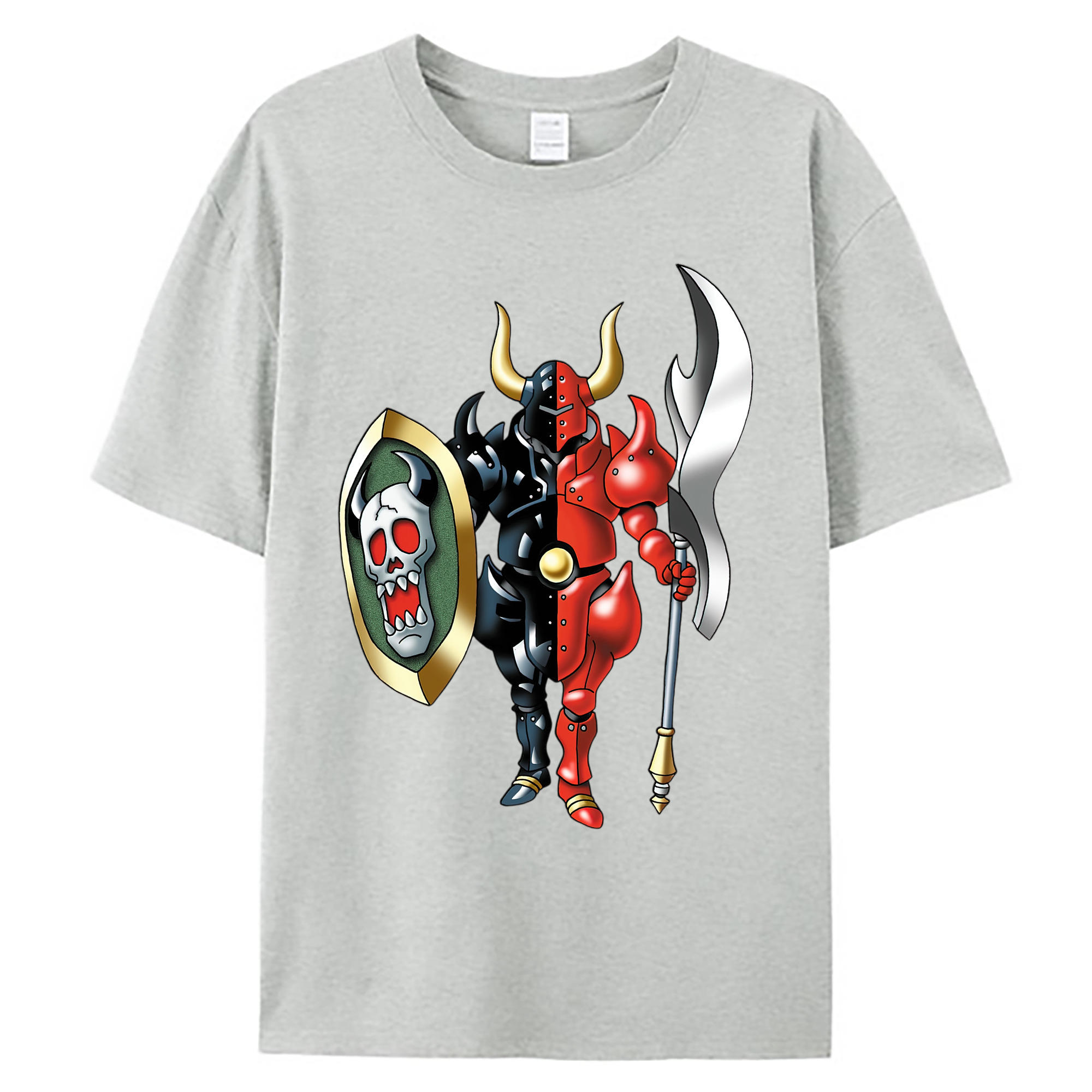 （画像用） ドラゴンクエスト Doragon Kuesuto Dragon Quest 綿100％ メンズ半袖Tシャツ｜肌触りやわらか＆通気性