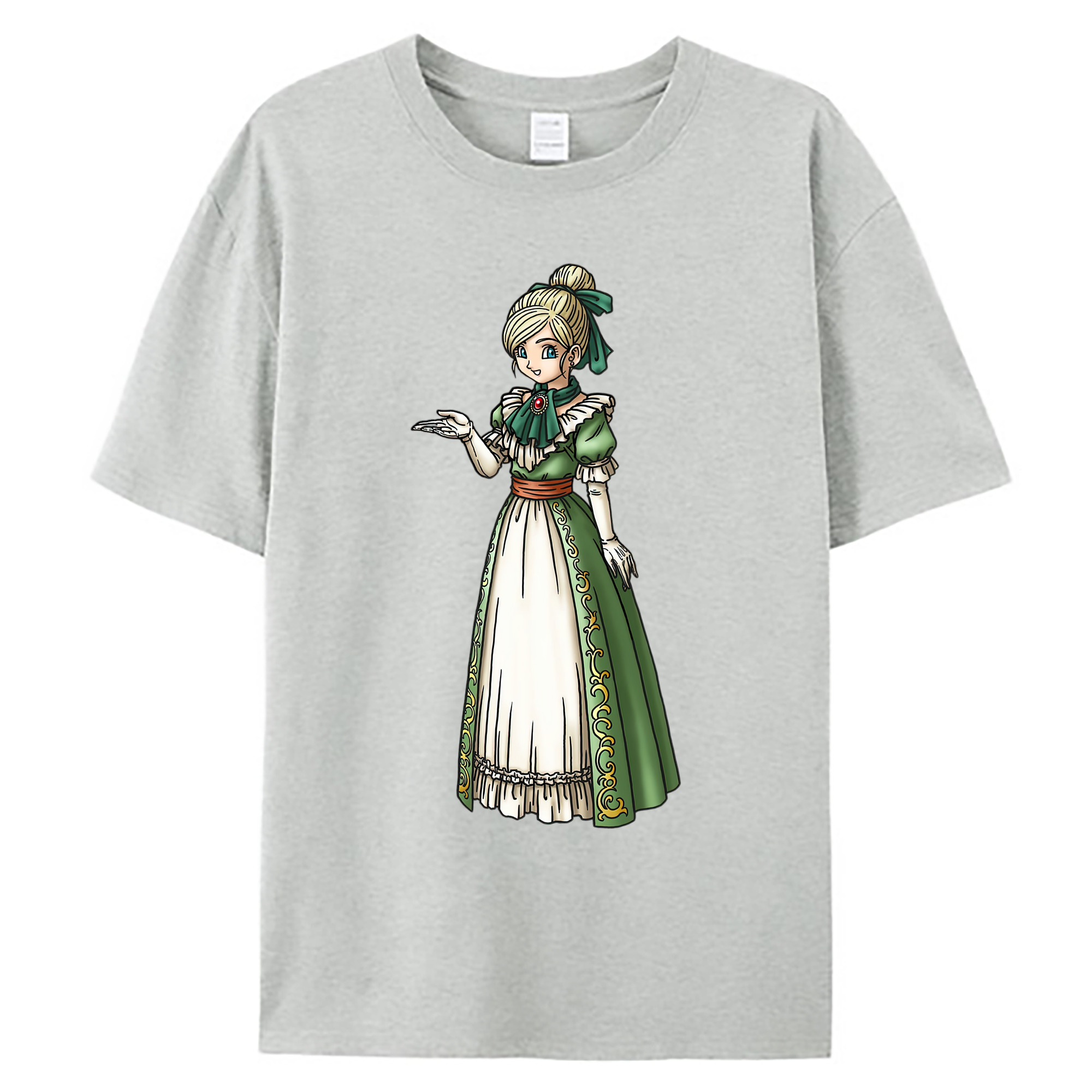 （画像用） ドラゴンクエスト Doragon Kuesuto Dragon Quest 綿100％ メンズ半袖Tシャツ｜肌触りやわらか＆通気性