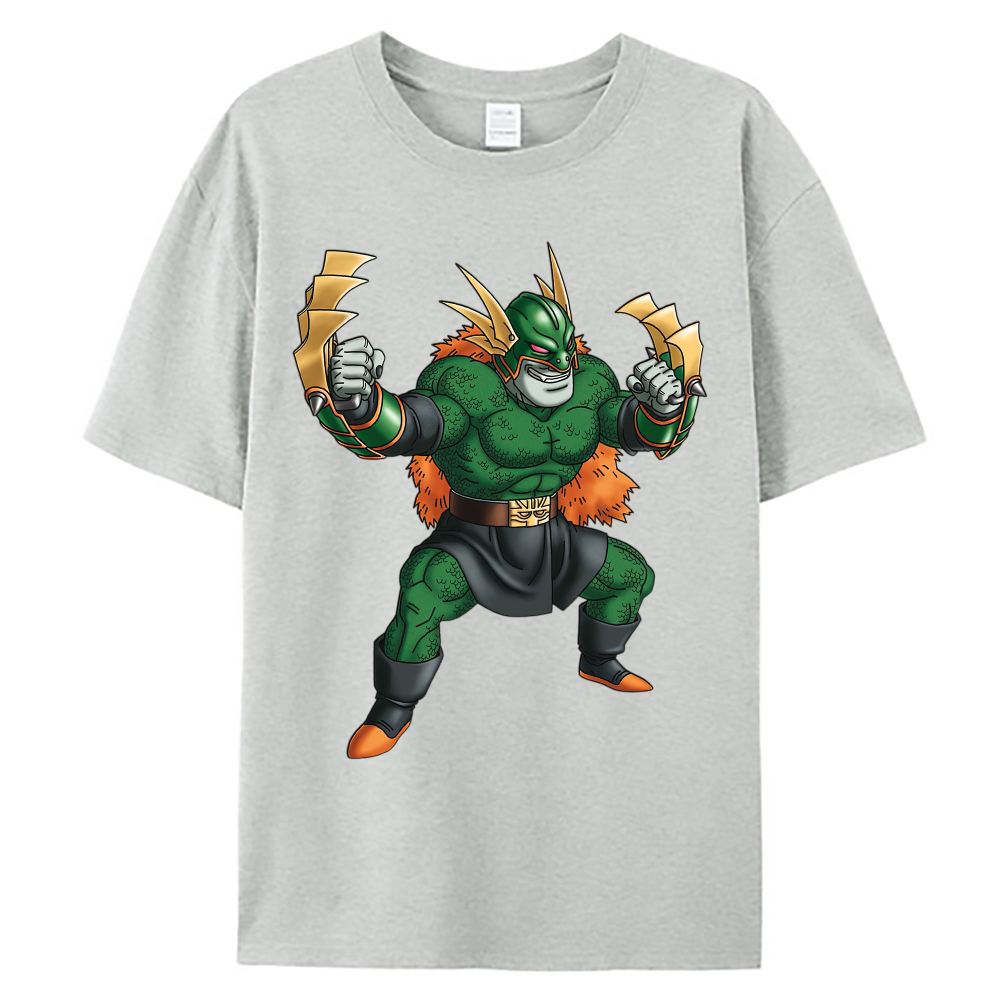 （画像用） ドラゴンクエスト Doragon Kuesuto Dragon Quest 綿100％ メンズ半袖Tシャツ｜肌触りやわらか＆通気性