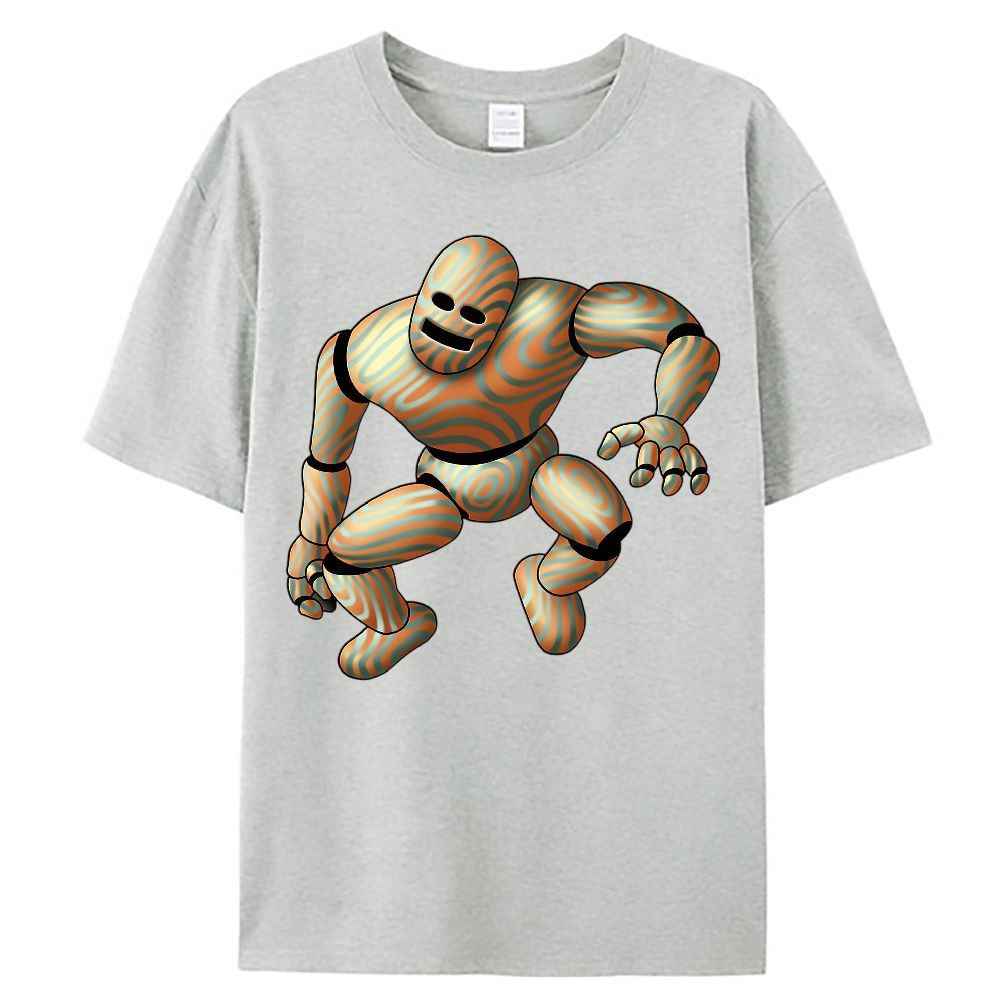 （画像用） ドラゴンクエスト Doragon Kuesuto Dragon Quest 綿100％ メンズ半袖Tシャツ｜肌触りやわらか＆通気性