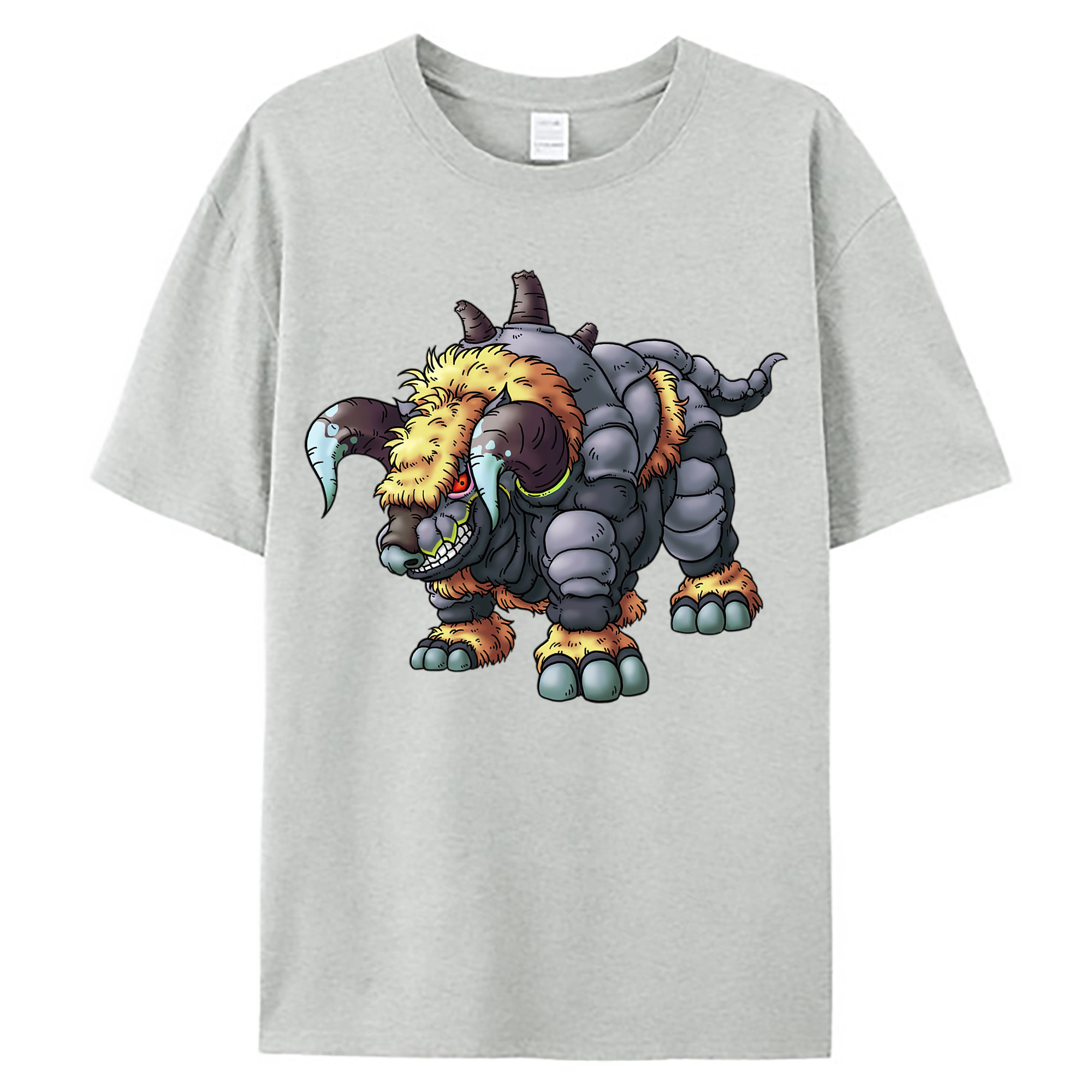 （画像用） ドラゴンクエスト Doragon Kuesuto Dragon Quest 綿100％ メンズ半袖Tシャツ｜肌触りやわらか＆通気性