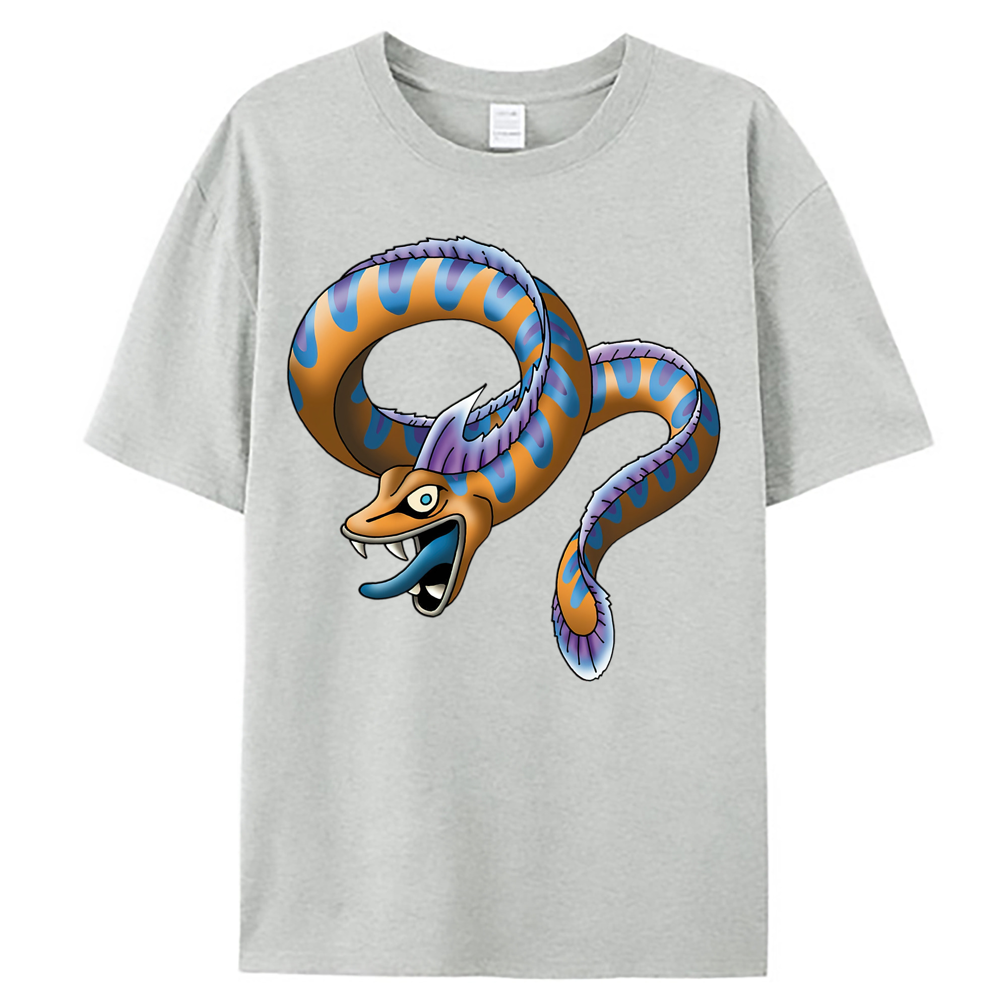 （画像用） ドラゴンクエスト Doragon Kuesuto Dragon Quest 綿100％ メンズ半袖Tシャツ｜肌触りやわらか＆通気性