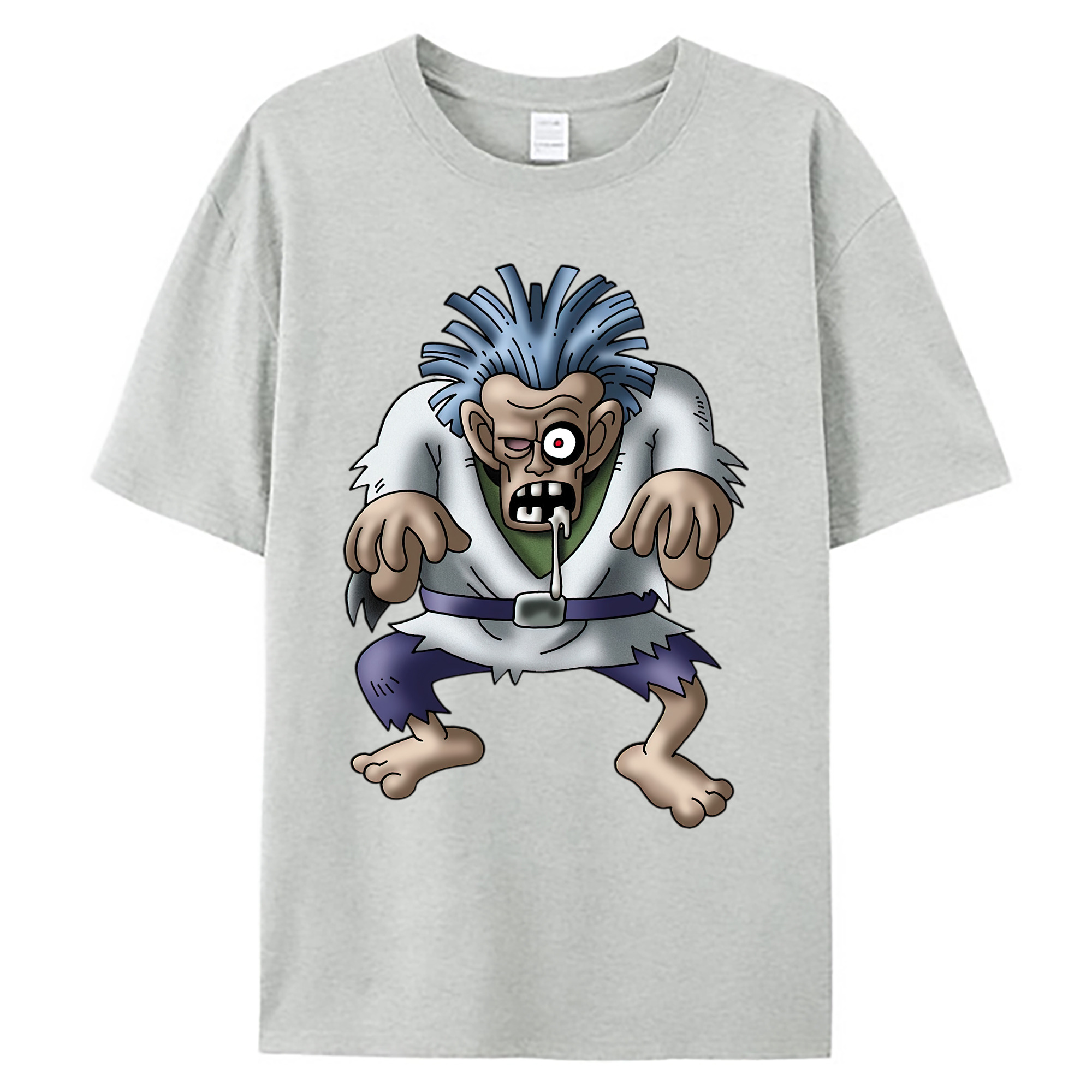 （画像用） ドラゴンクエスト Doragon Kuesuto Dragon Quest 綿100％ メンズ半袖Tシャツ｜肌触りやわらか＆通気性