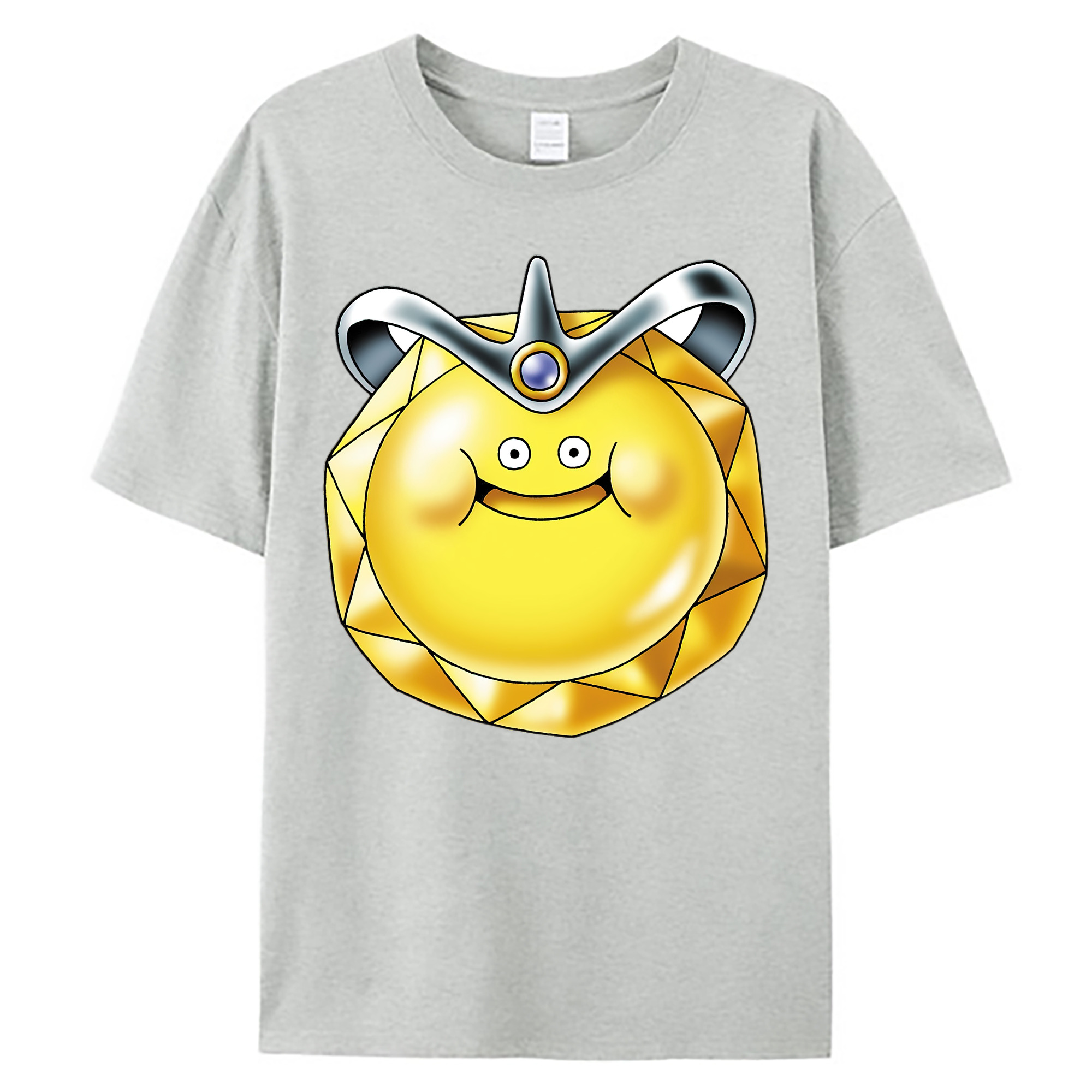 （画像用） ドラゴンクエスト Doragon Kuesuto Dragon Quest 綿100％ メンズ半袖Tシャツ｜肌触りやわらか＆通気性