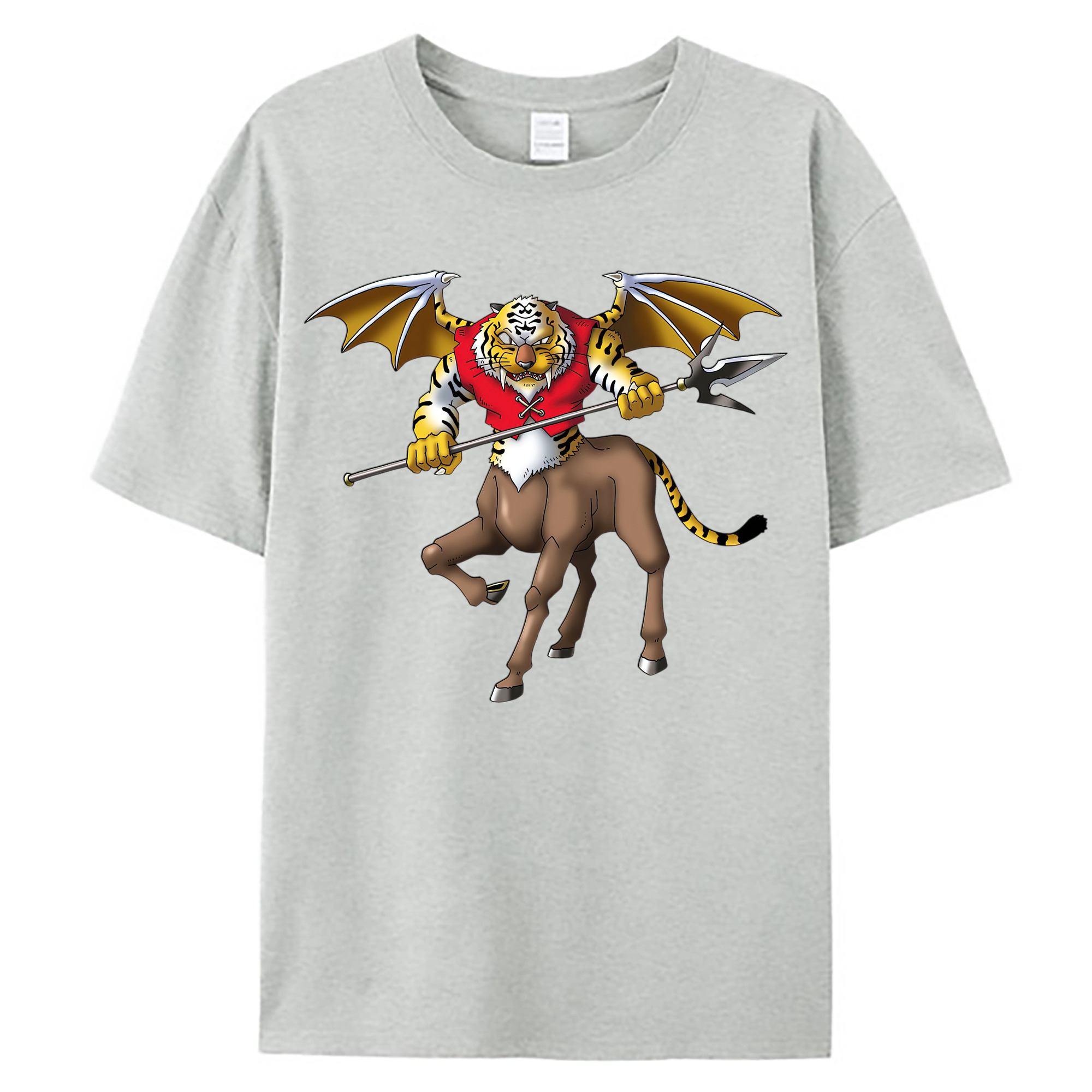（画像用） ドラゴンクエスト Doragon Kuesuto Dragon Quest 綿100％ メンズ半袖Tシャツ｜肌触りやわらか＆通気性