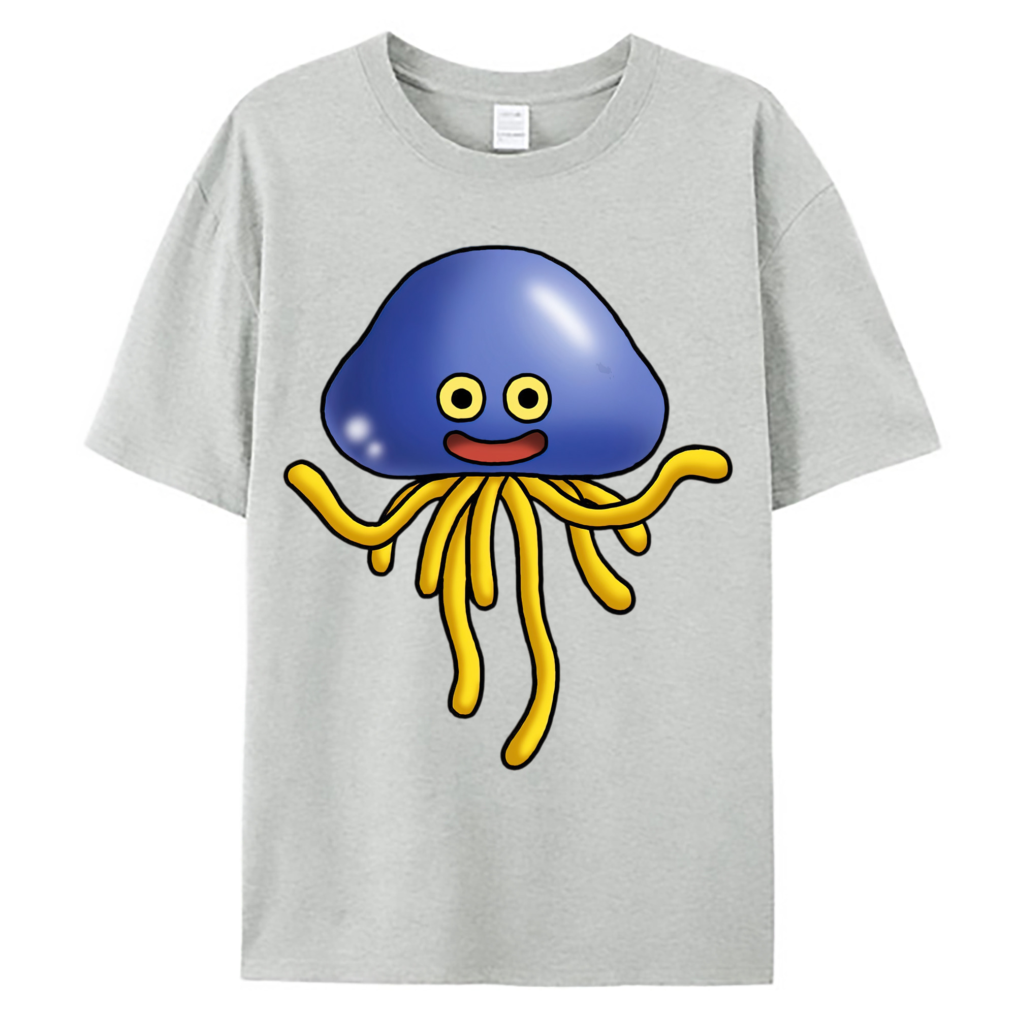 （画像用） ドラゴンクエスト Doragon Kuesuto Dragon Quest 綿100％ メンズ半袖Tシャツ｜肌触りやわらか＆通気性
