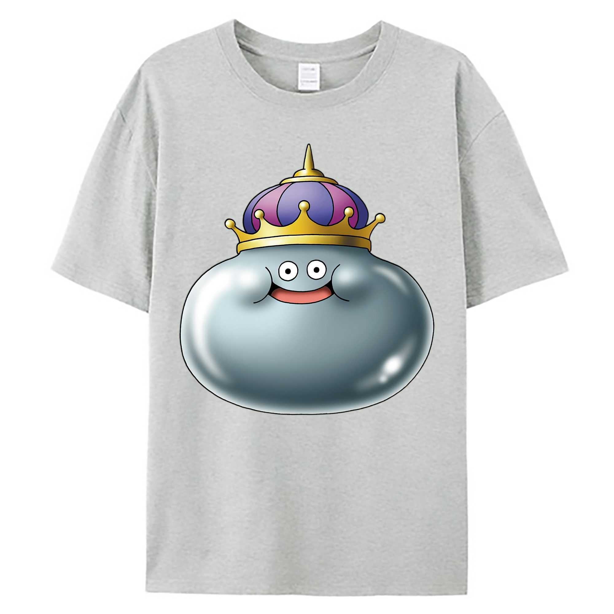 （画像用） ドラゴンクエスト Doragon Kuesuto Dragon Quest 綿100％ メンズ半袖Tシャツ｜肌触りやわらか＆通気性