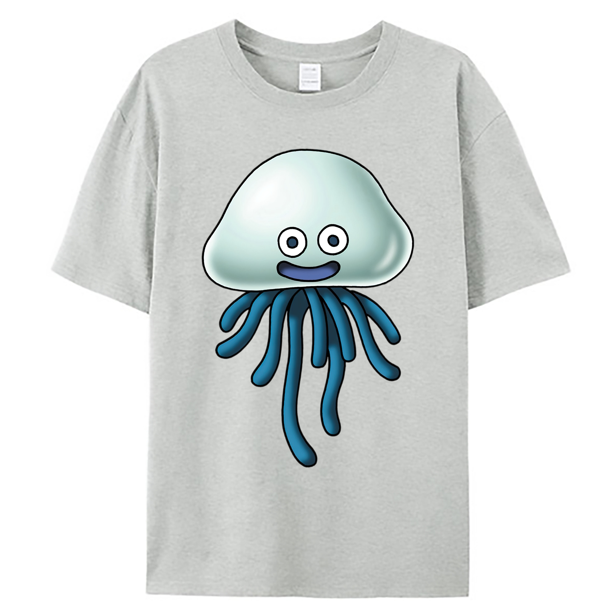 （画像用） ドラゴンクエスト Doragon Kuesuto Dragon Quest 綿100％ メンズ半袖Tシャツ｜肌触りやわらか＆通気性