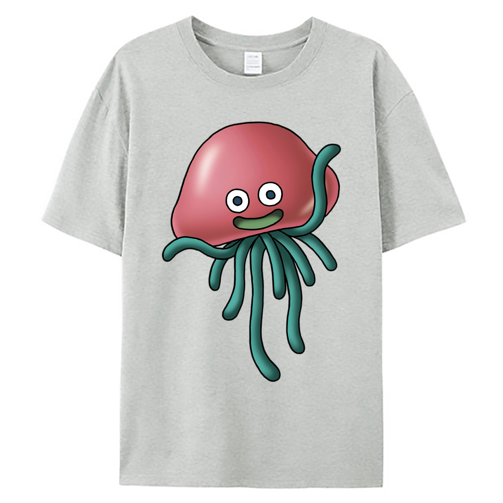 （画像用） ドラゴンクエスト Doragon Kuesuto Dragon Quest 綿100％ メンズ半袖Tシャツ｜肌触りやわらか＆通気性