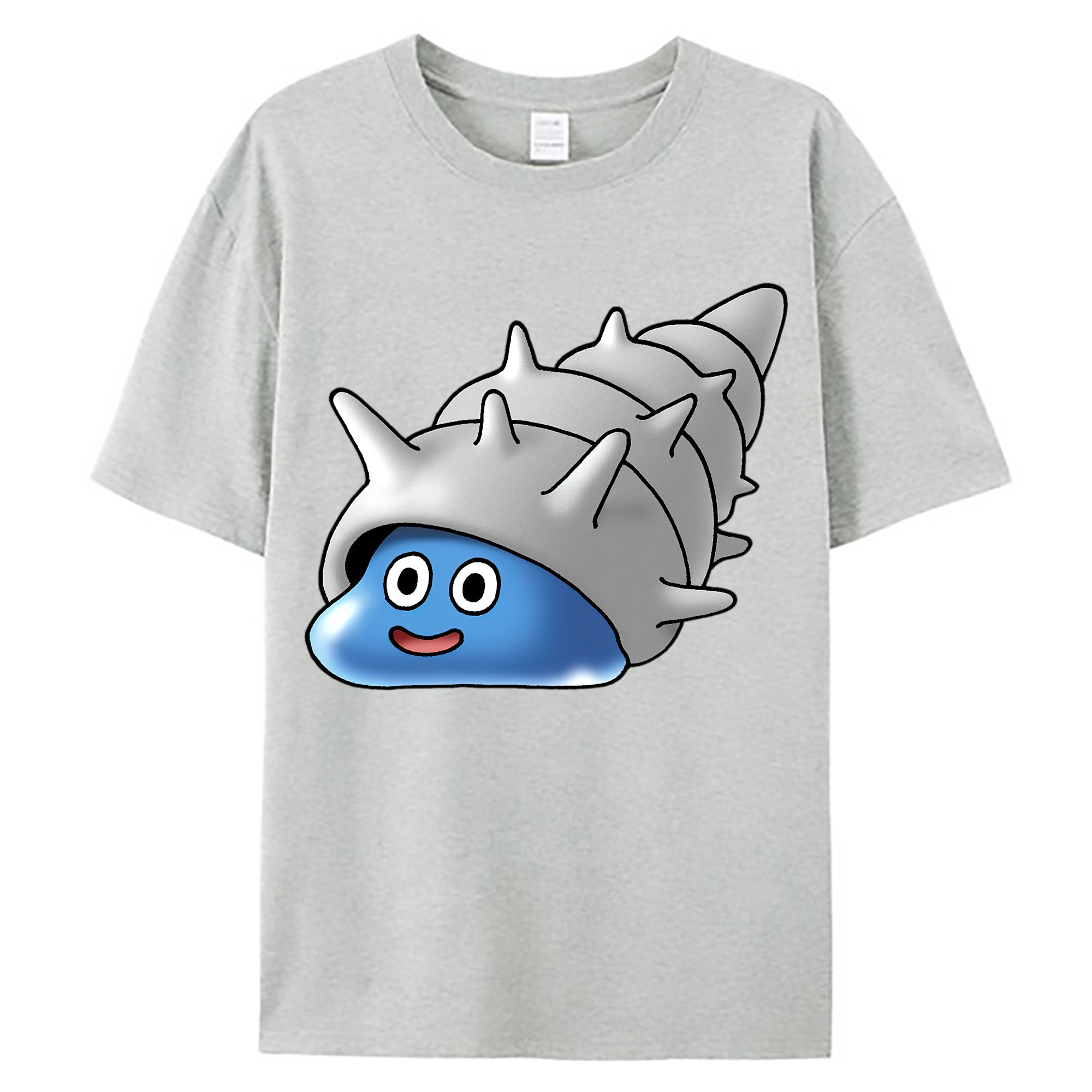 （画像用） ドラゴンクエスト Doragon Kuesuto Dragon Quest 綿100％ メンズ半袖Tシャツ｜肌触りやわらか＆通気性
