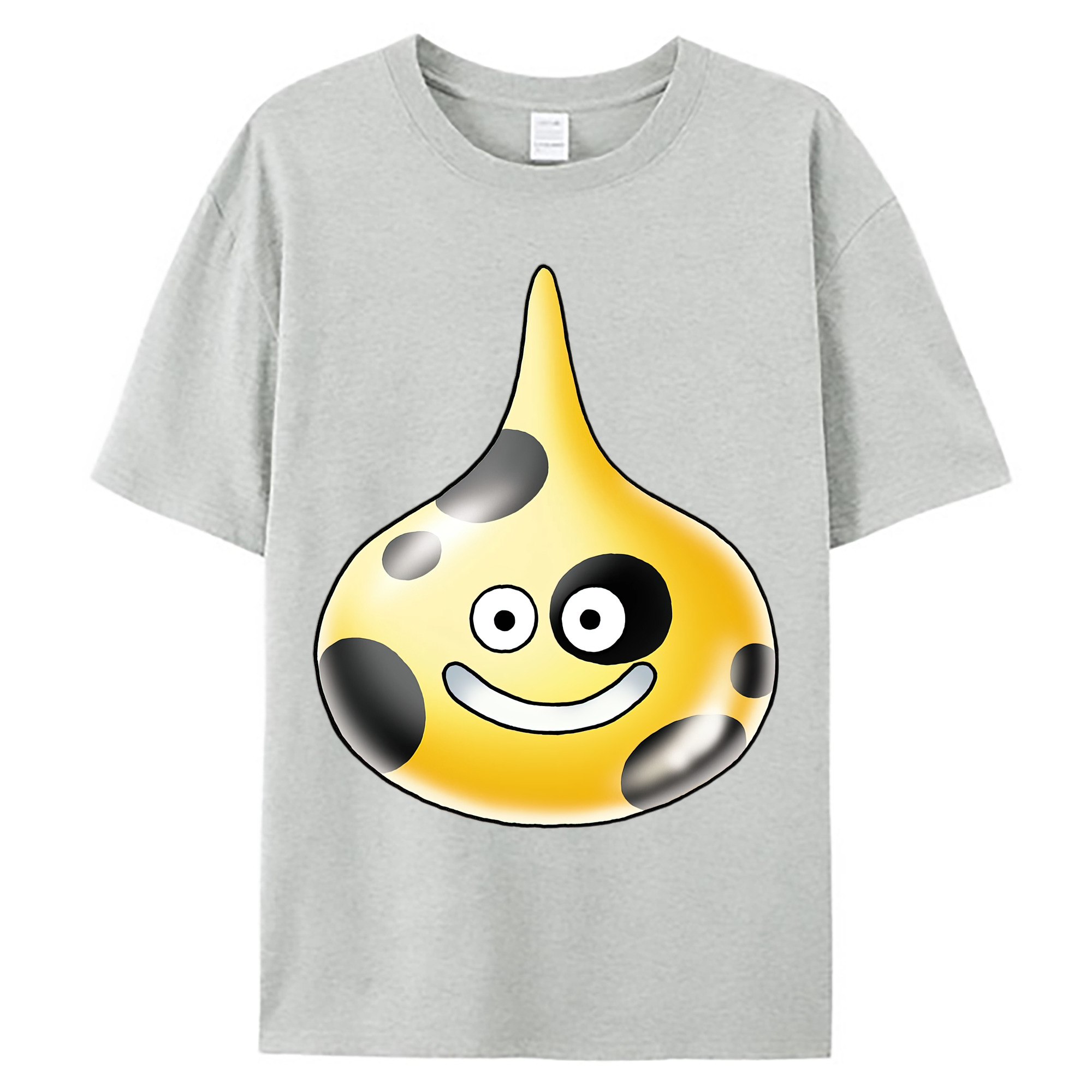 （画像用） ドラゴンクエスト Doragon Kuesuto Dragon Quest 綿100％ メンズ半袖Tシャツ｜肌触りやわらか＆通気性