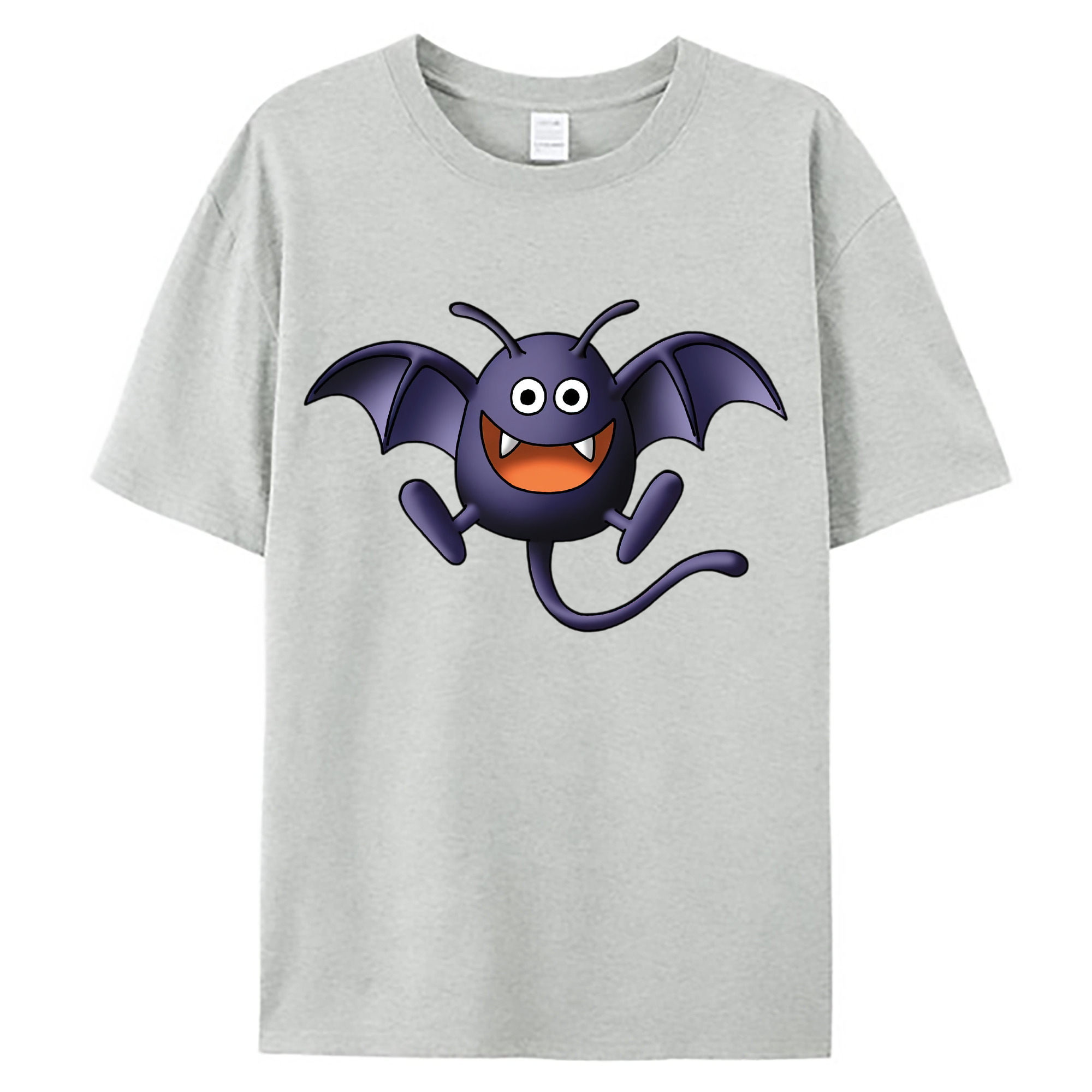（画像用） ドラゴンクエスト Doragon Kuesuto Dragon Quest 綿100％ メンズ半袖Tシャツ｜肌触りやわらか＆通気性