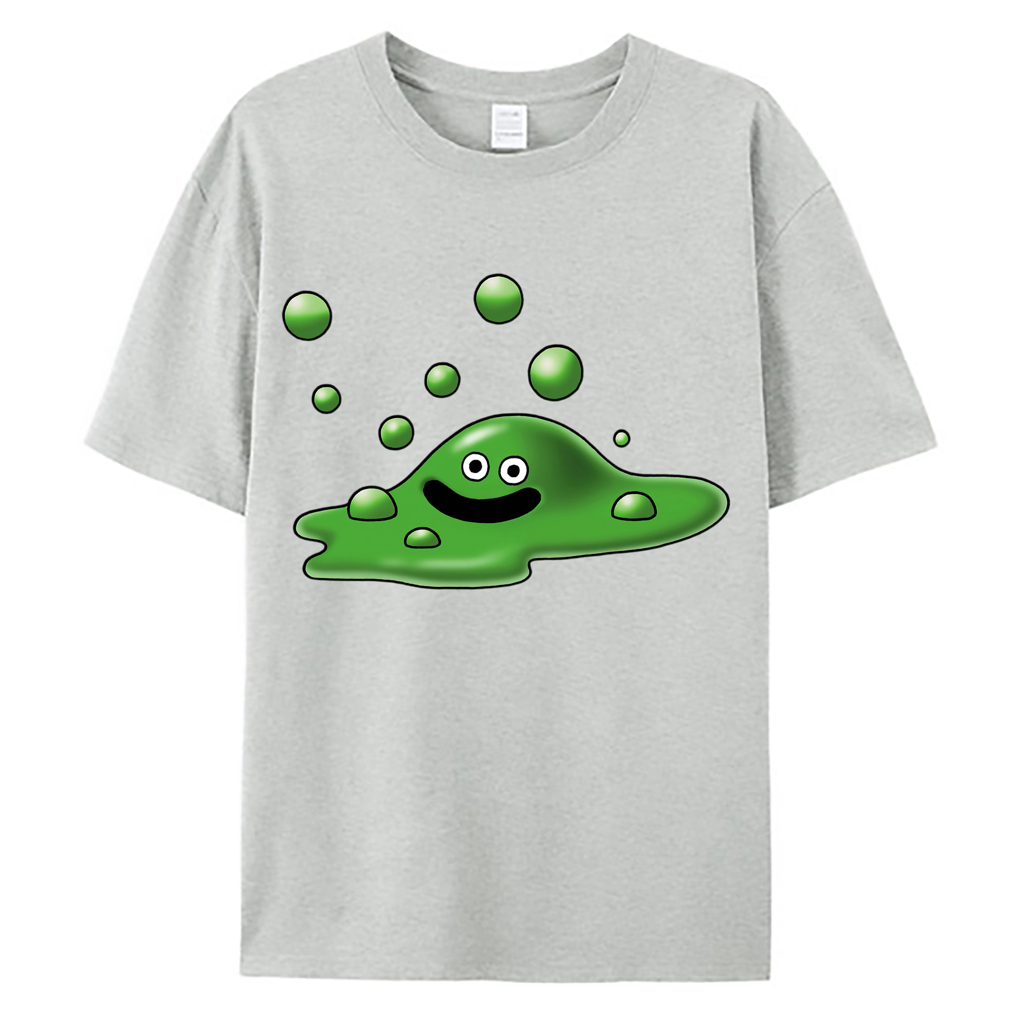 （画像用） ドラゴンクエスト Doragon Kuesuto Dragon Quest 綿100％ メンズ半袖Tシャツ｜肌触りやわらか＆通気性