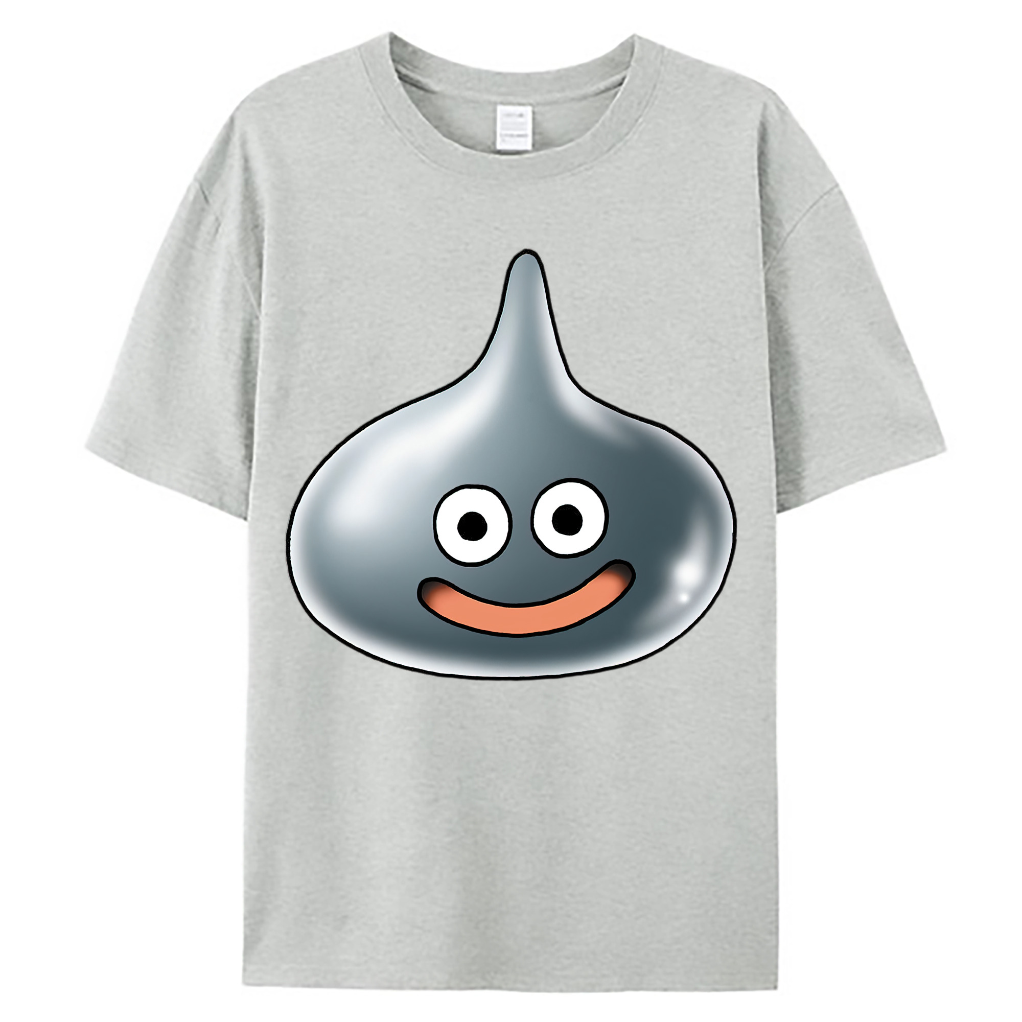 （画像用） ドラゴンクエスト Doragon Kuesuto Dragon Quest 綿100％ メンズ半袖Tシャツ｜肌触りやわらか＆通気性