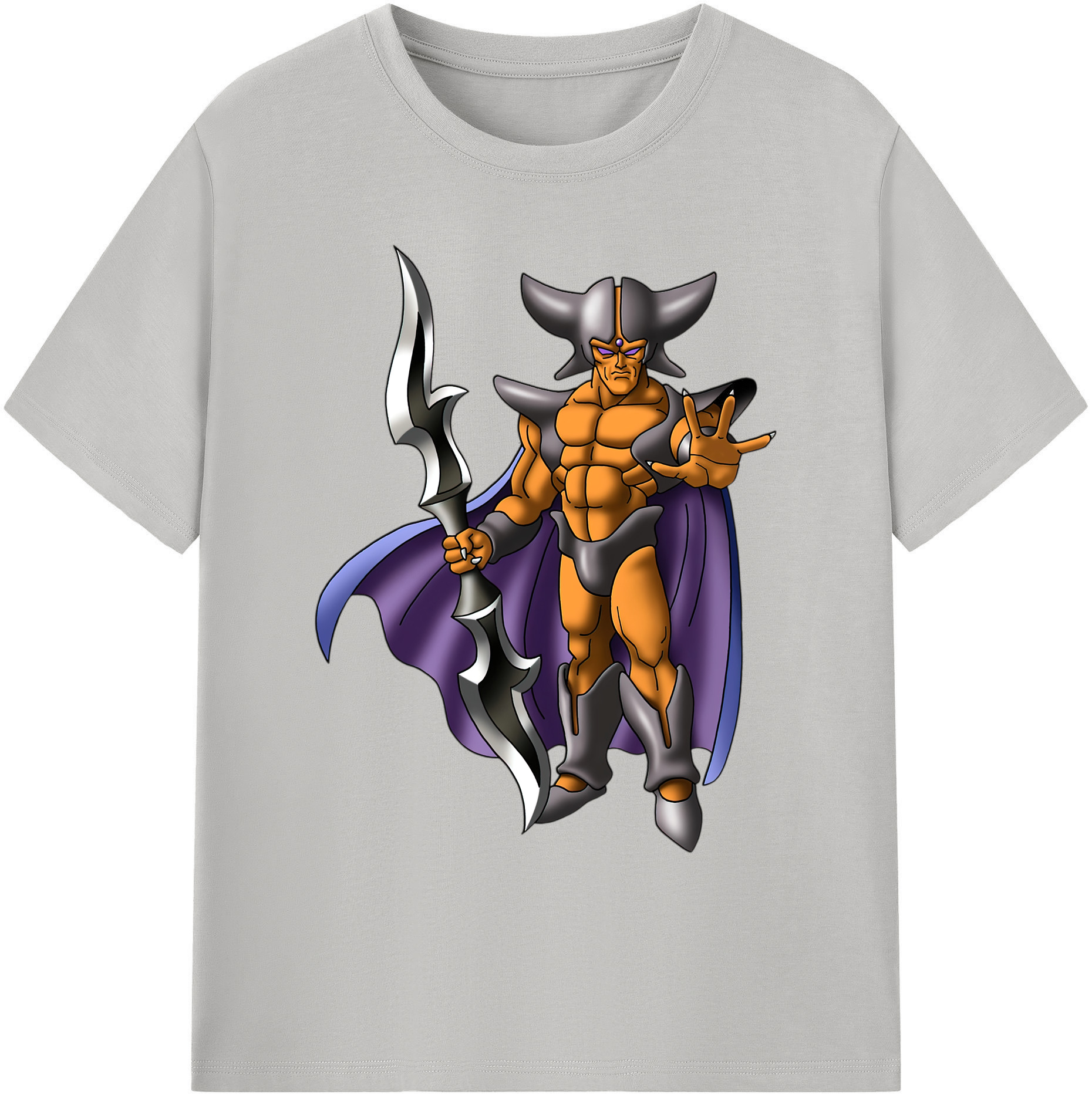 （画像用） ドラゴンクエスト Doragon Kuesuto Dragon Quest 綿100％ メンズ半袖Tシャツ｜肌触りやわらか＆通気性