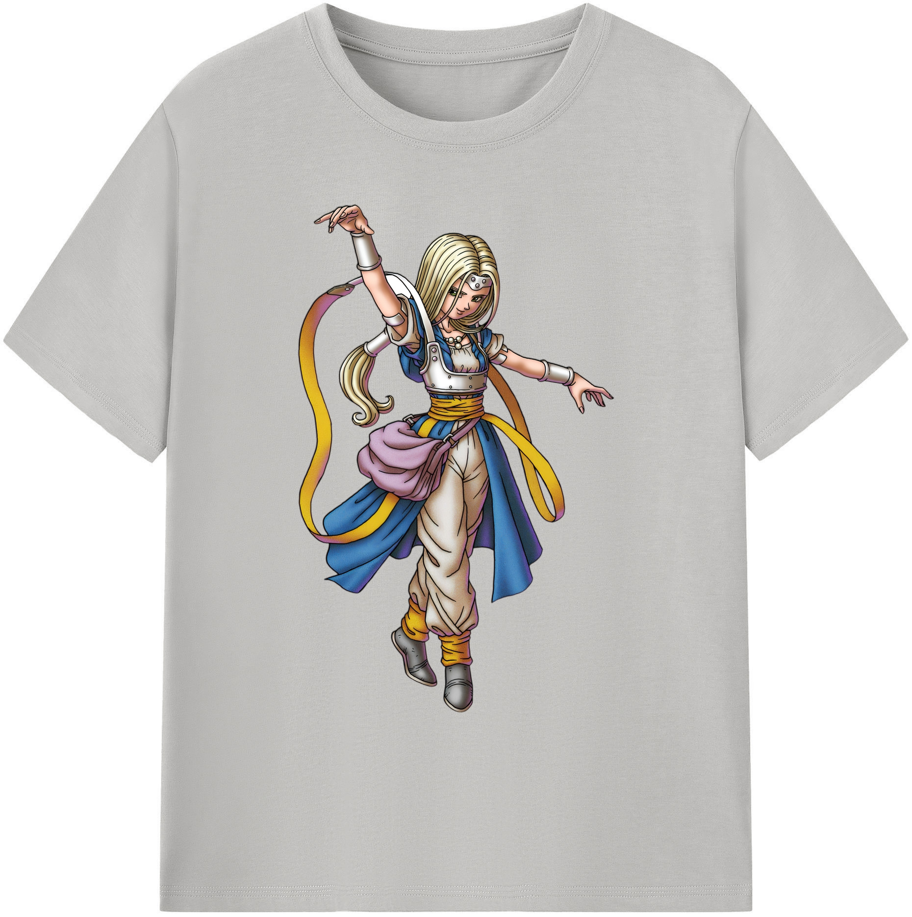（画像用） ドラゴンクエスト Doragon Kuesuto Dragon Quest 綿100％ メンズ半袖Tシャツ｜肌触りやわらか＆通気性