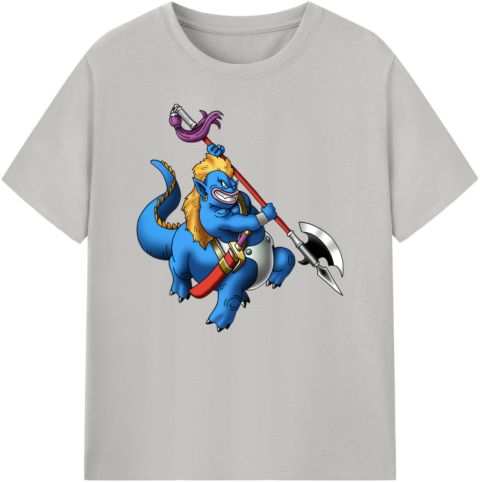 （画像用） ドラゴンクエスト Doragon Kuesuto Dragon Quest 綿100％ メンズ半袖Tシャツ｜肌触りやわらか＆通気性