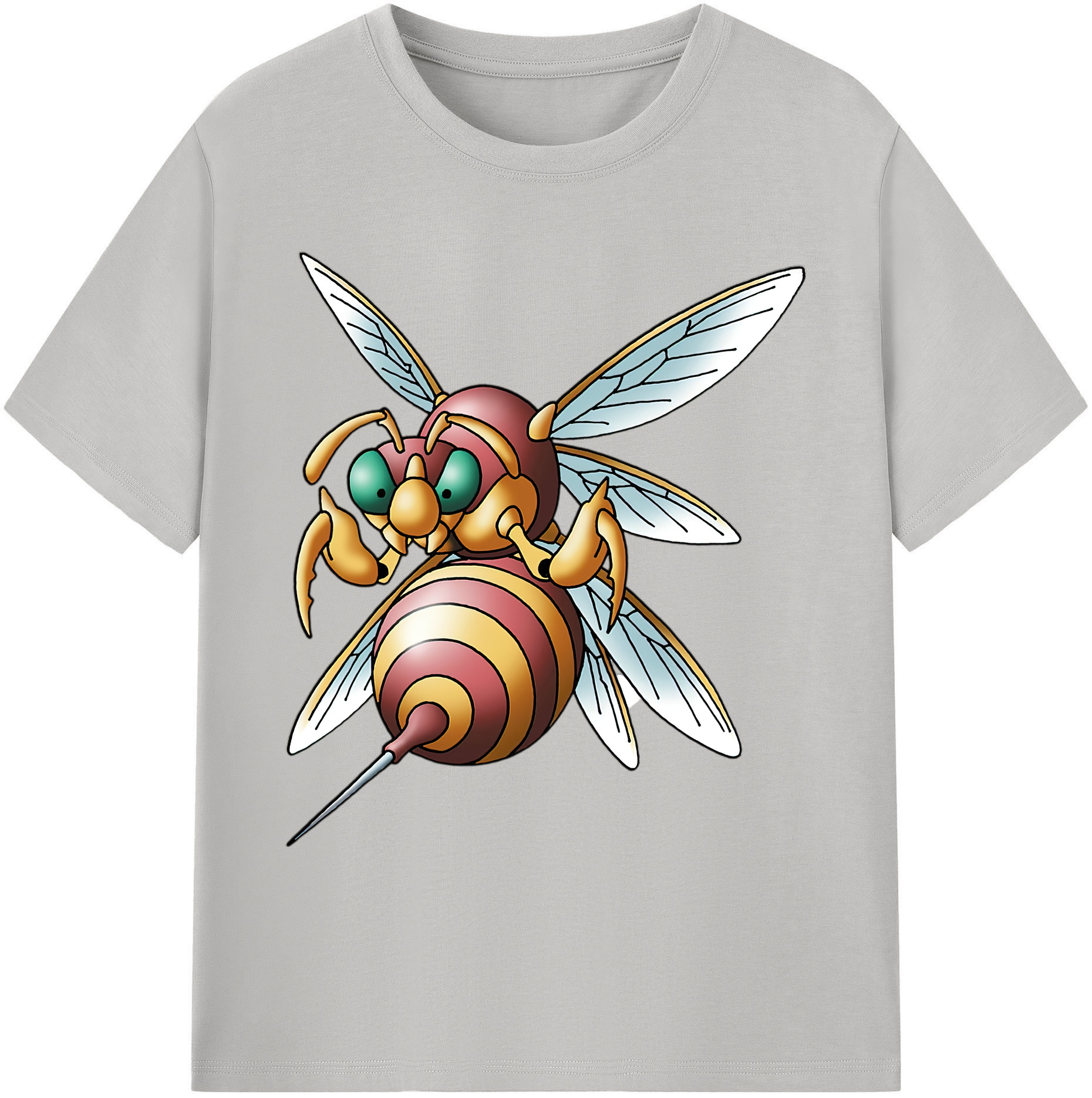 （画像用） ドラゴンクエスト Doragon Kuesuto Dragon Quest 綿100％ メンズ半袖Tシャツ｜肌触りやわらか＆通気性