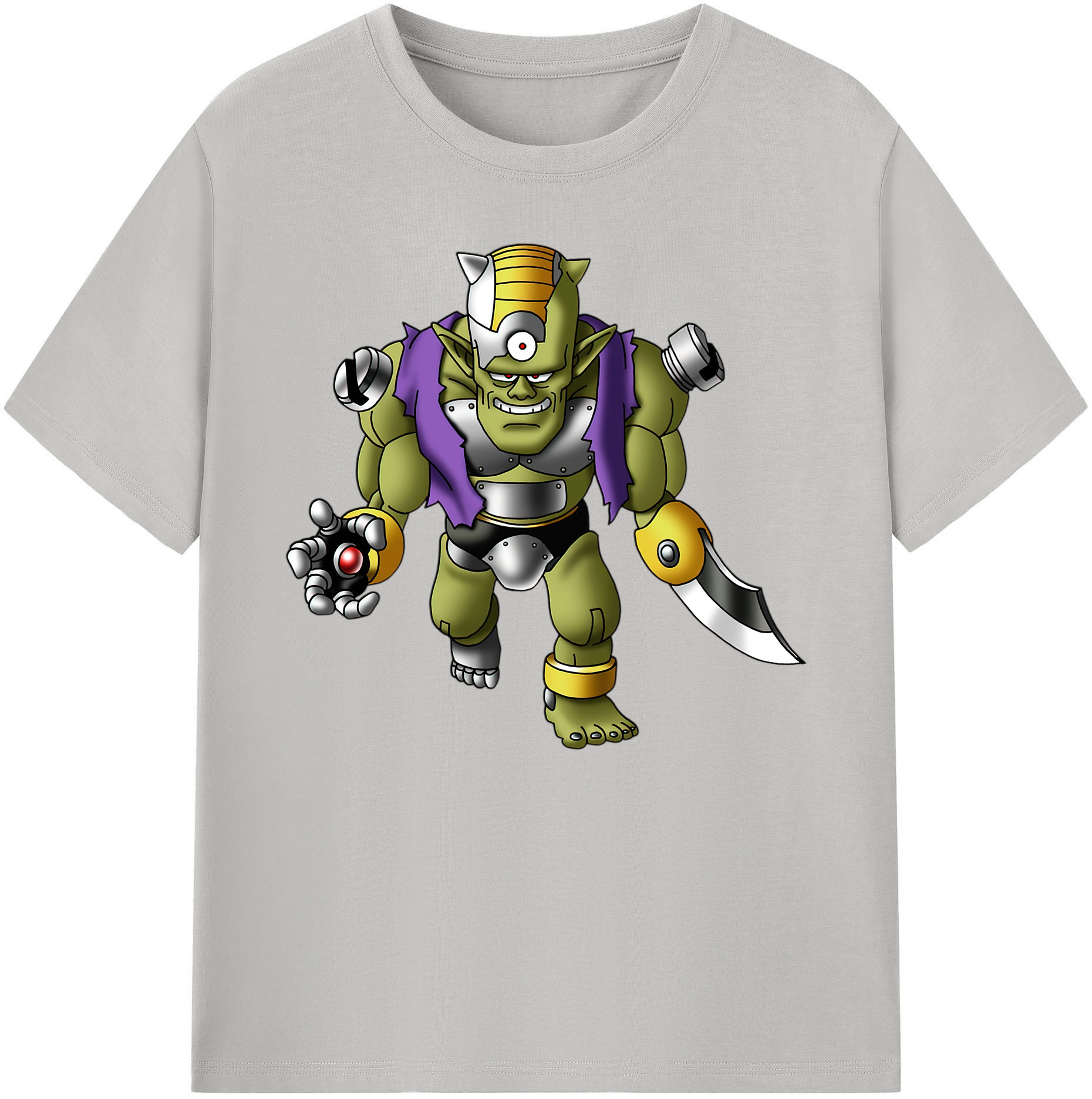 （画像用） ドラゴンクエスト Doragon Kuesuto Dragon Quest 綿100％ メンズ半袖Tシャツ｜肌触りやわらか＆通気性