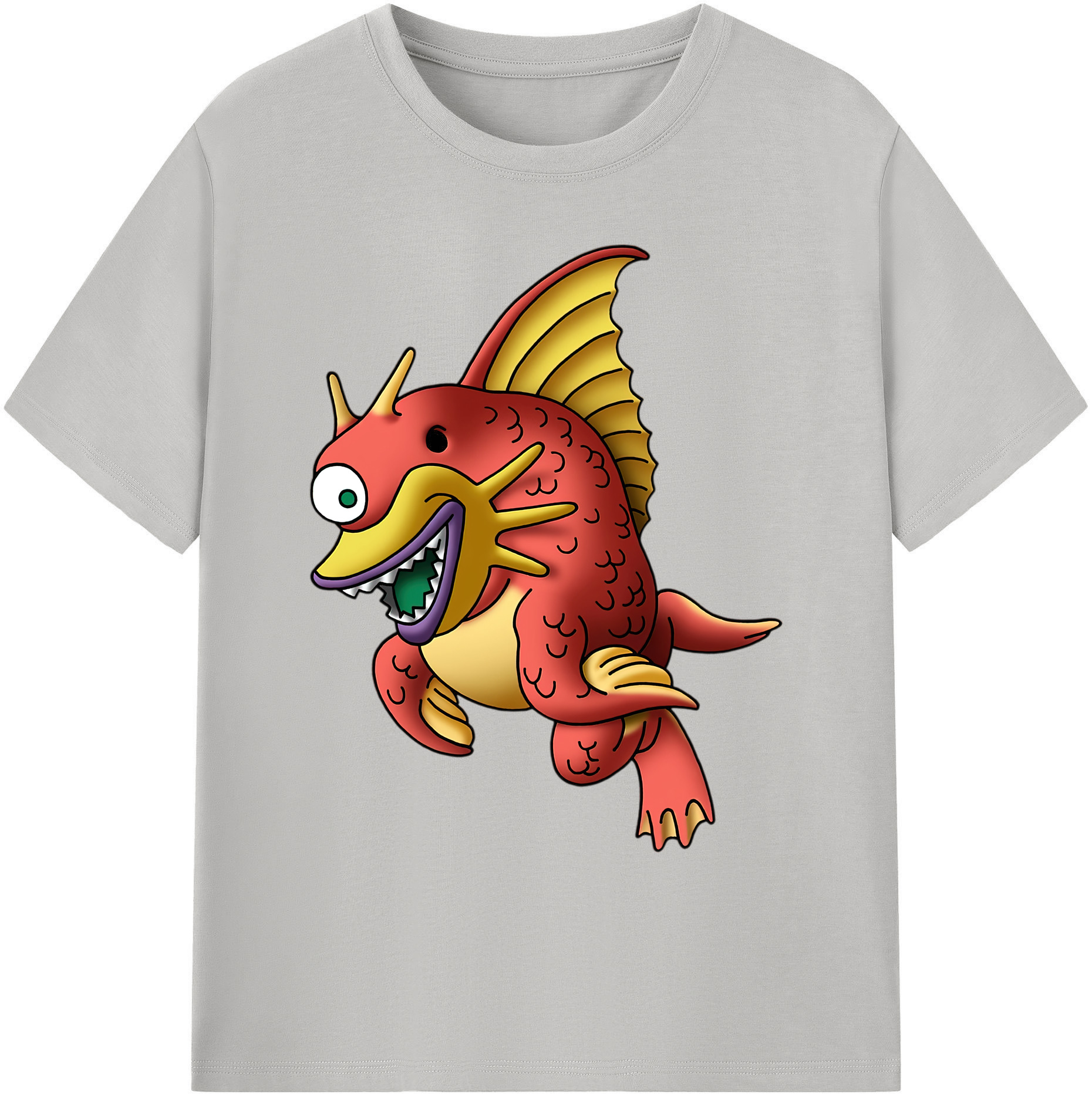 （画像用） ドラゴンクエスト Doragon Kuesuto Dragon Quest 綿100％ メンズ半袖Tシャツ｜肌触りやわらか＆通気性