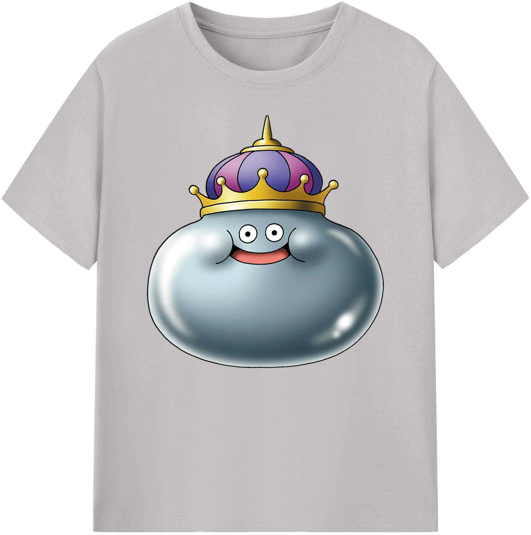 （画像用） ドラゴンクエスト Doragon Kuesuto Dragon Quest 綿100％ メンズ半袖Tシャツ｜肌触りやわらか＆通気性