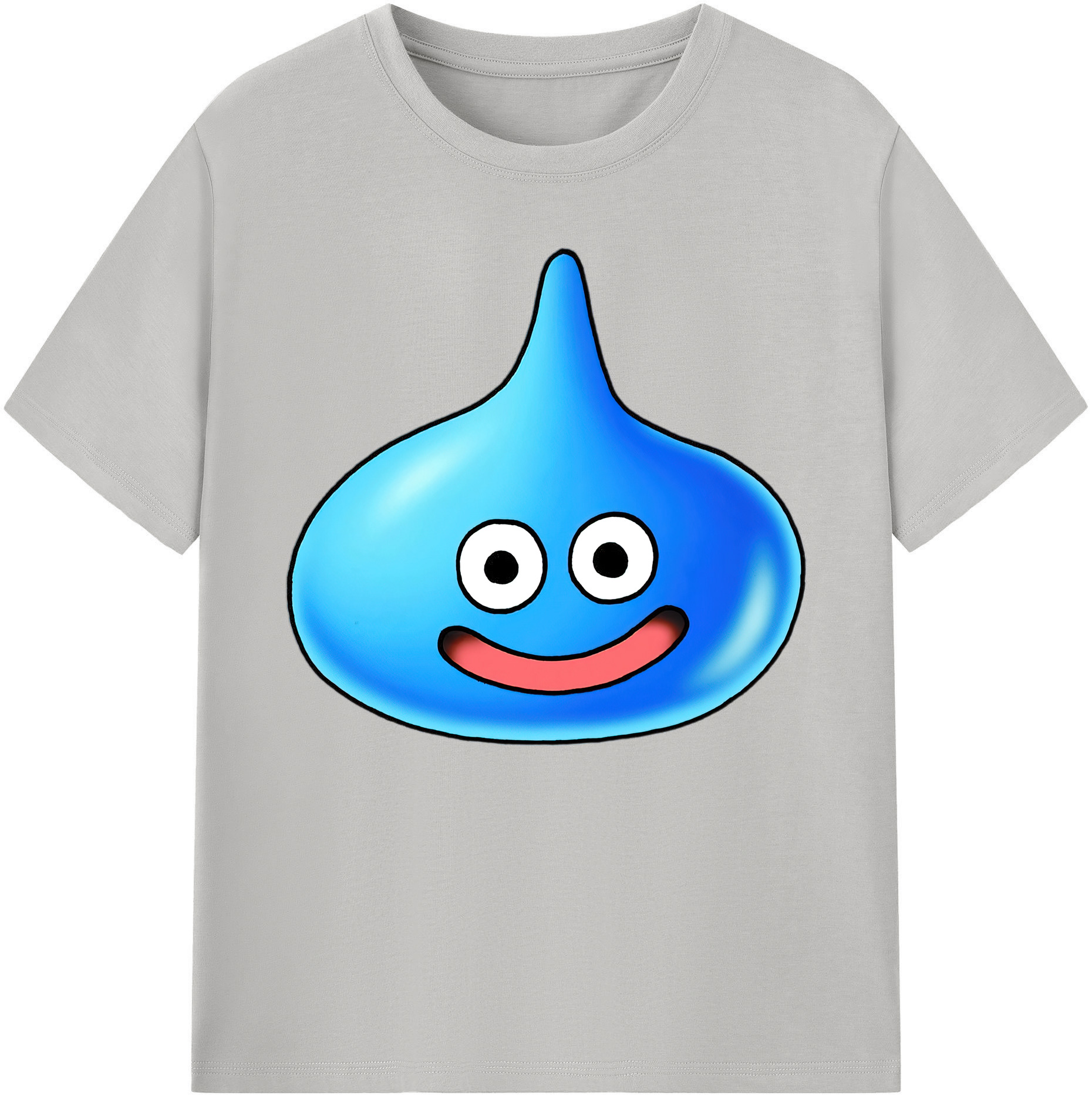 （画像用） ドラゴンクエスト Doragon Kuesuto Dragon Quest 綿100％ メンズ半袖Tシャツ｜肌触りやわらか＆通気性