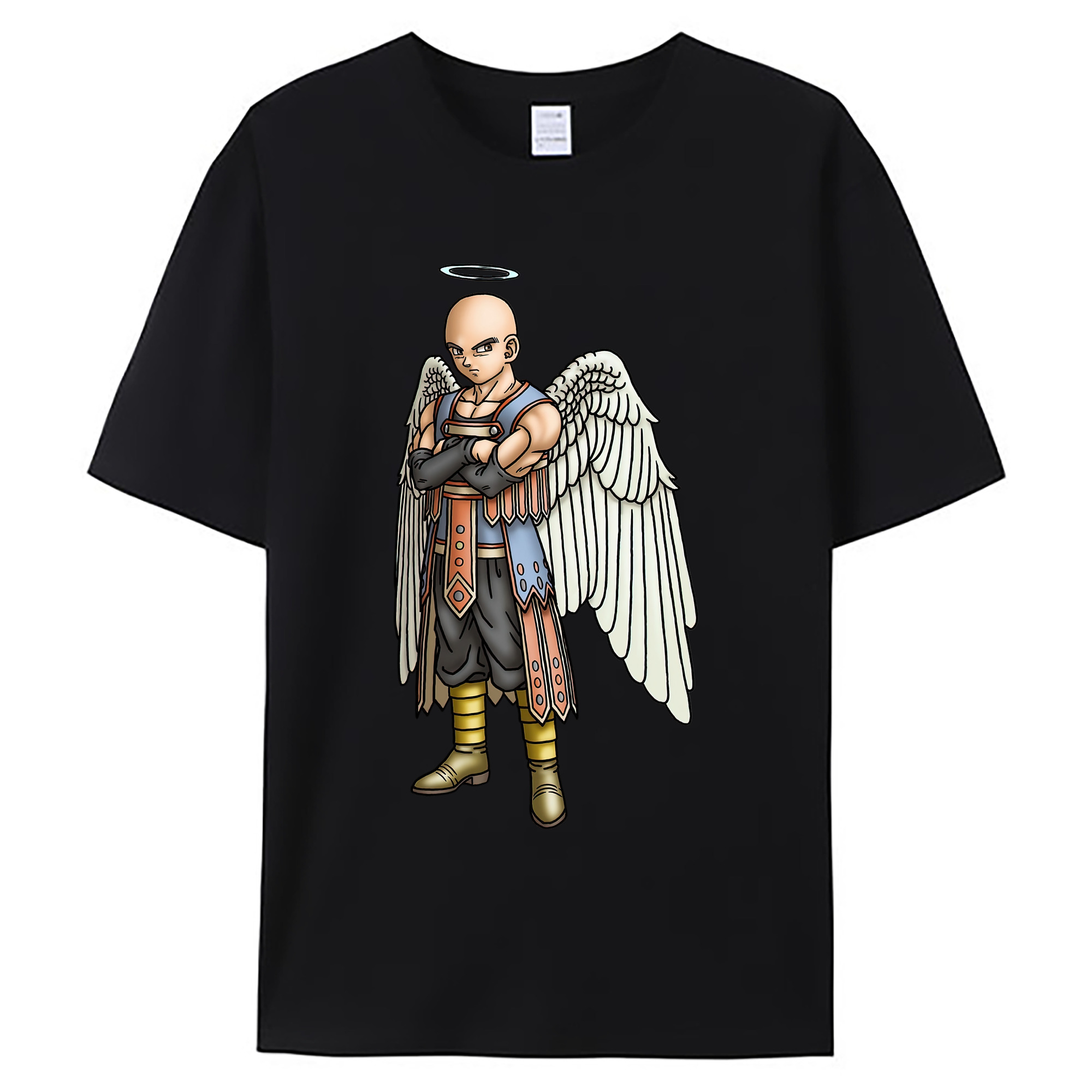 （画像用） ドラゴンクエスト Doragon Kuesuto Dragon Quest 綿100％ メンズ半袖Tシャツ｜肌触りやわらか＆通気性