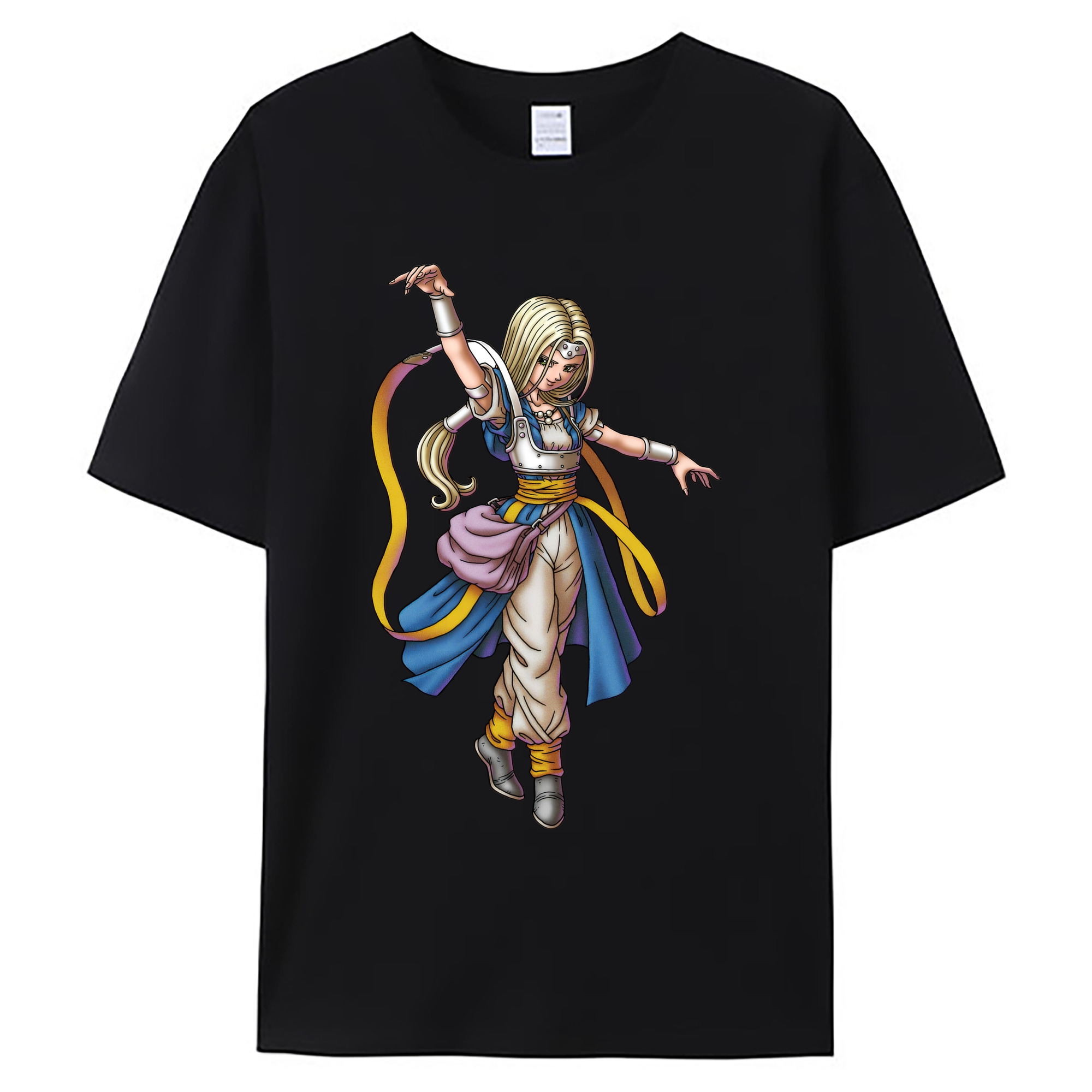（画像用） ドラゴンクエスト Doragon Kuesuto Dragon Quest 綿100％ メンズ半袖Tシャツ｜肌触りやわらか＆通気性