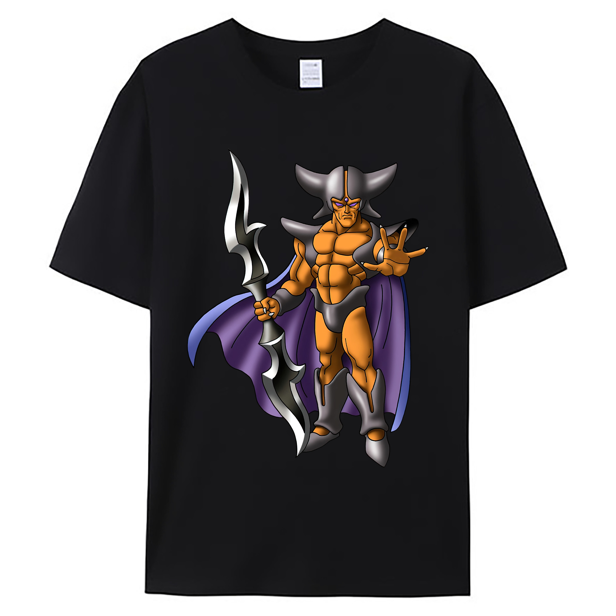 （画像用） ドラゴンクエスト Doragon Kuesuto Dragon Quest 綿100％ メンズ半袖Tシャツ｜肌触りやわらか＆通気性