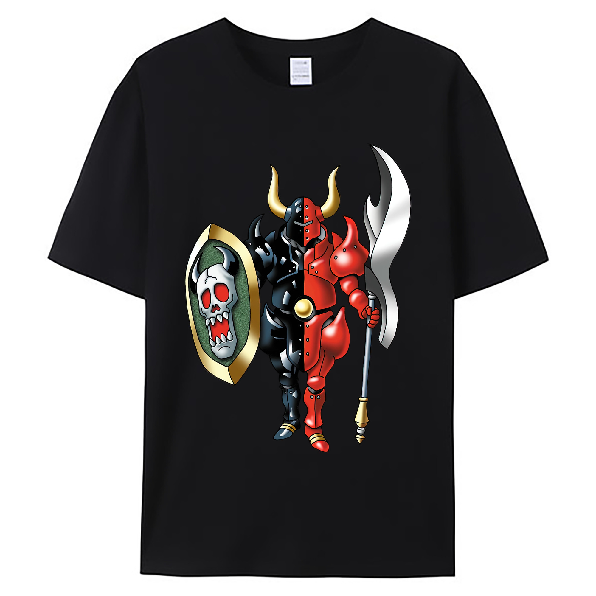 （画像用） ドラゴンクエスト Doragon Kuesuto Dragon Quest 綿100％ メンズ半袖Tシャツ｜肌触りやわらか＆通気性