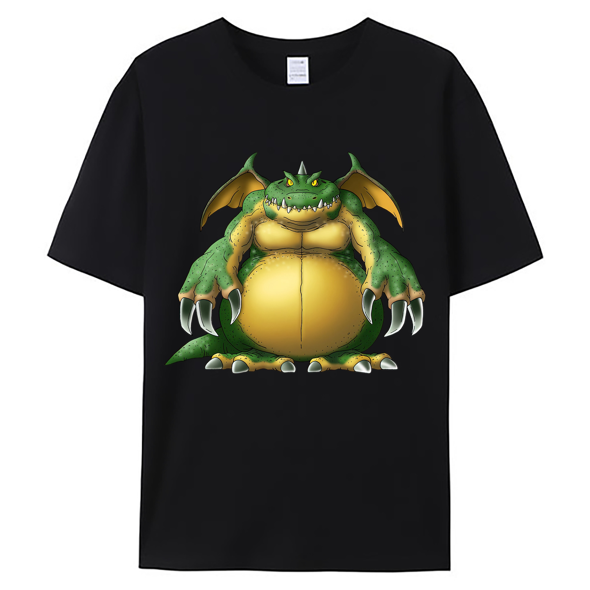 （画像用） ドラゴンクエスト Doragon Kuesuto Dragon Quest 綿100％ メンズ半袖Tシャツ｜肌触りやわらか＆通気性