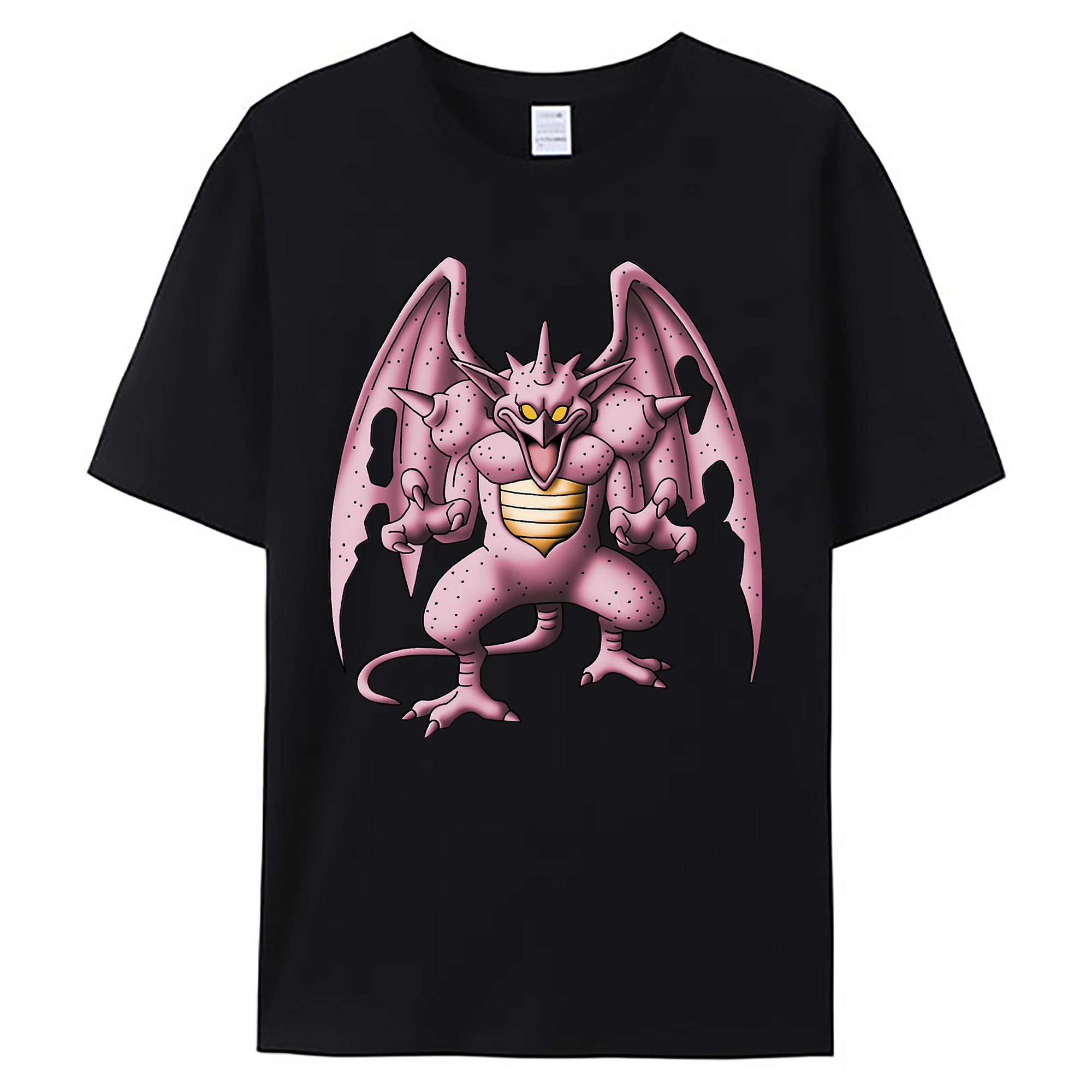 （画像用） ドラゴンクエスト Doragon Kuesuto Dragon Quest 綿100％ メンズ半袖Tシャツ｜肌触りやわらか＆通気性