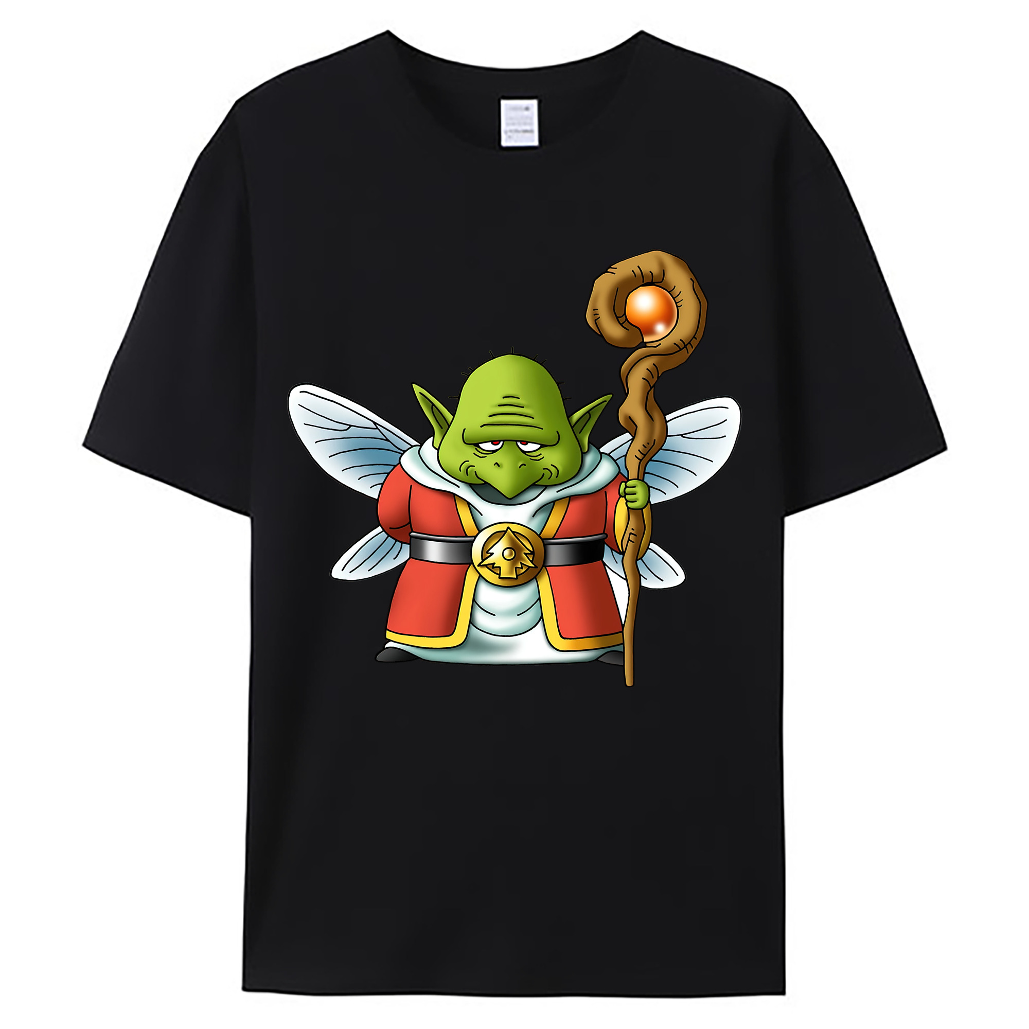 （画像用） ドラゴンクエスト Doragon Kuesuto Dragon Quest 綿100％ メンズ半袖Tシャツ｜肌触りやわらか＆通気性