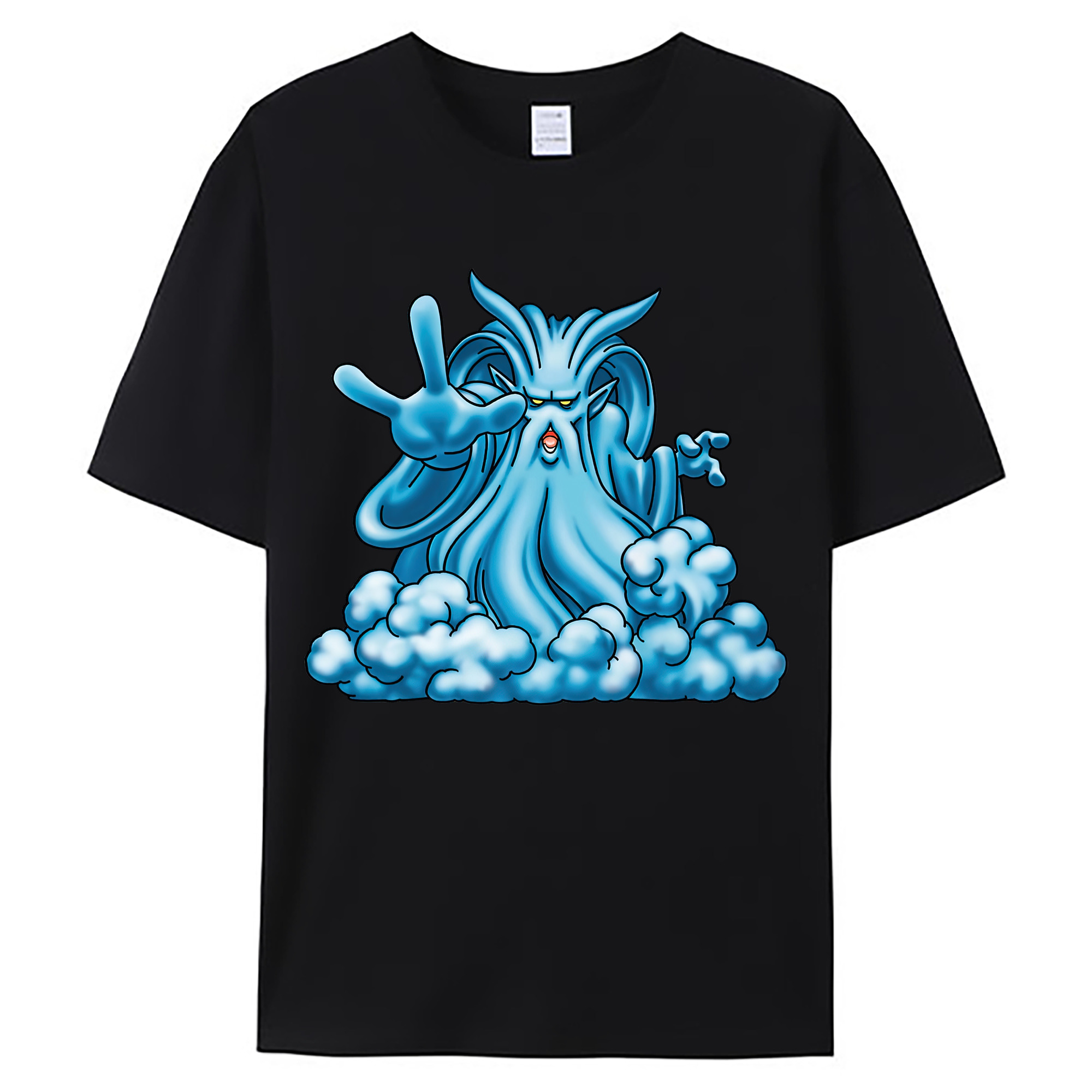 （画像用） ドラゴンクエスト Doragon Kuesuto Dragon Quest 綿100％ メンズ半袖Tシャツ｜肌触りやわらか＆通気性