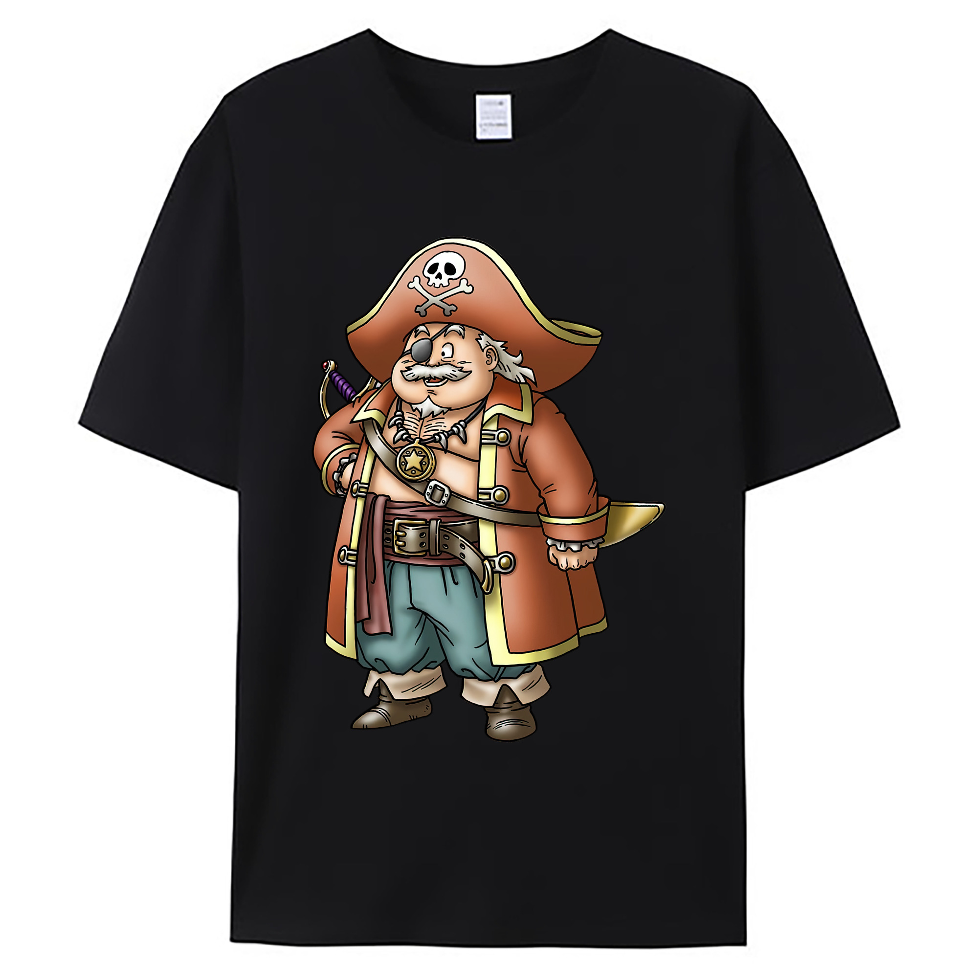 （画像用） ドラゴンクエスト Doragon Kuesuto Dragon Quest 綿100％ メンズ半袖Tシャツ｜肌触りやわらか＆通気性