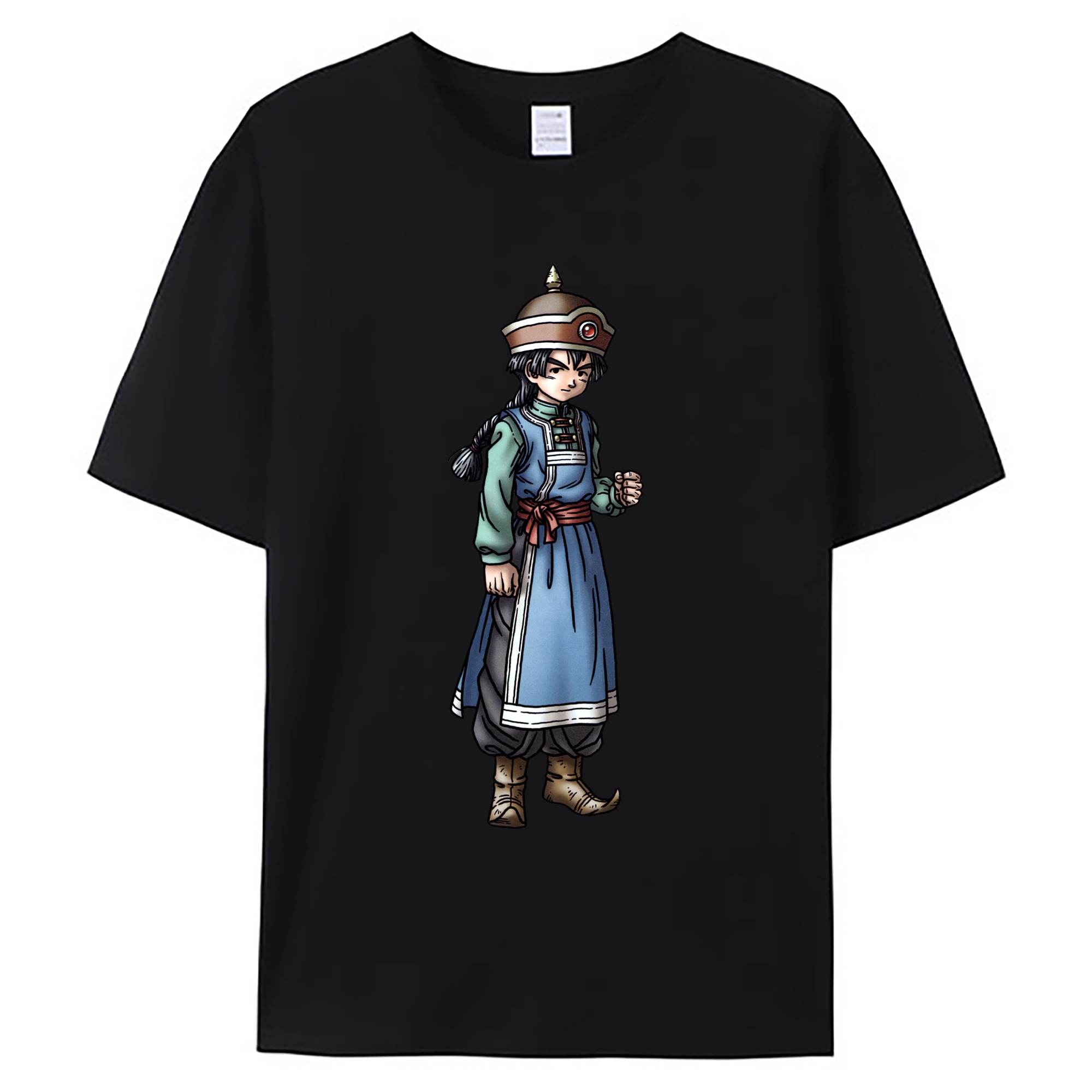 （画像用） ドラゴンクエスト Doragon Kuesuto Dragon Quest 綿100％ メンズ半袖Tシャツ｜肌触りやわらか＆通気性
