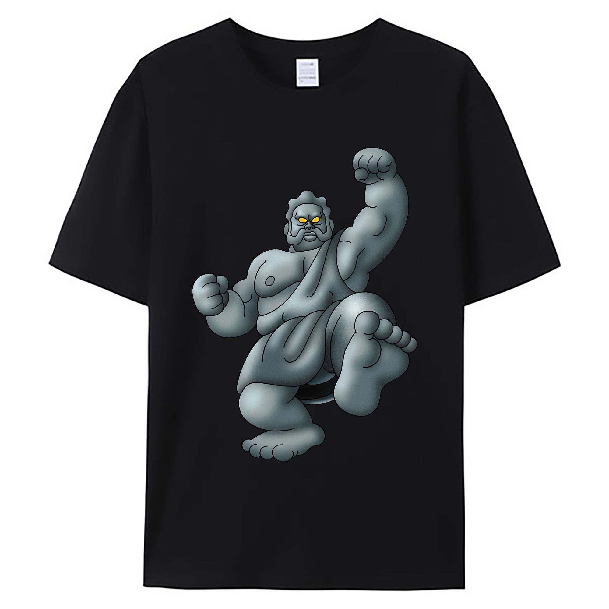 （画像用） ドラゴンクエスト Doragon Kuesuto Dragon Quest 綿100％ メンズ半袖Tシャツ｜肌触りやわらか＆通気性