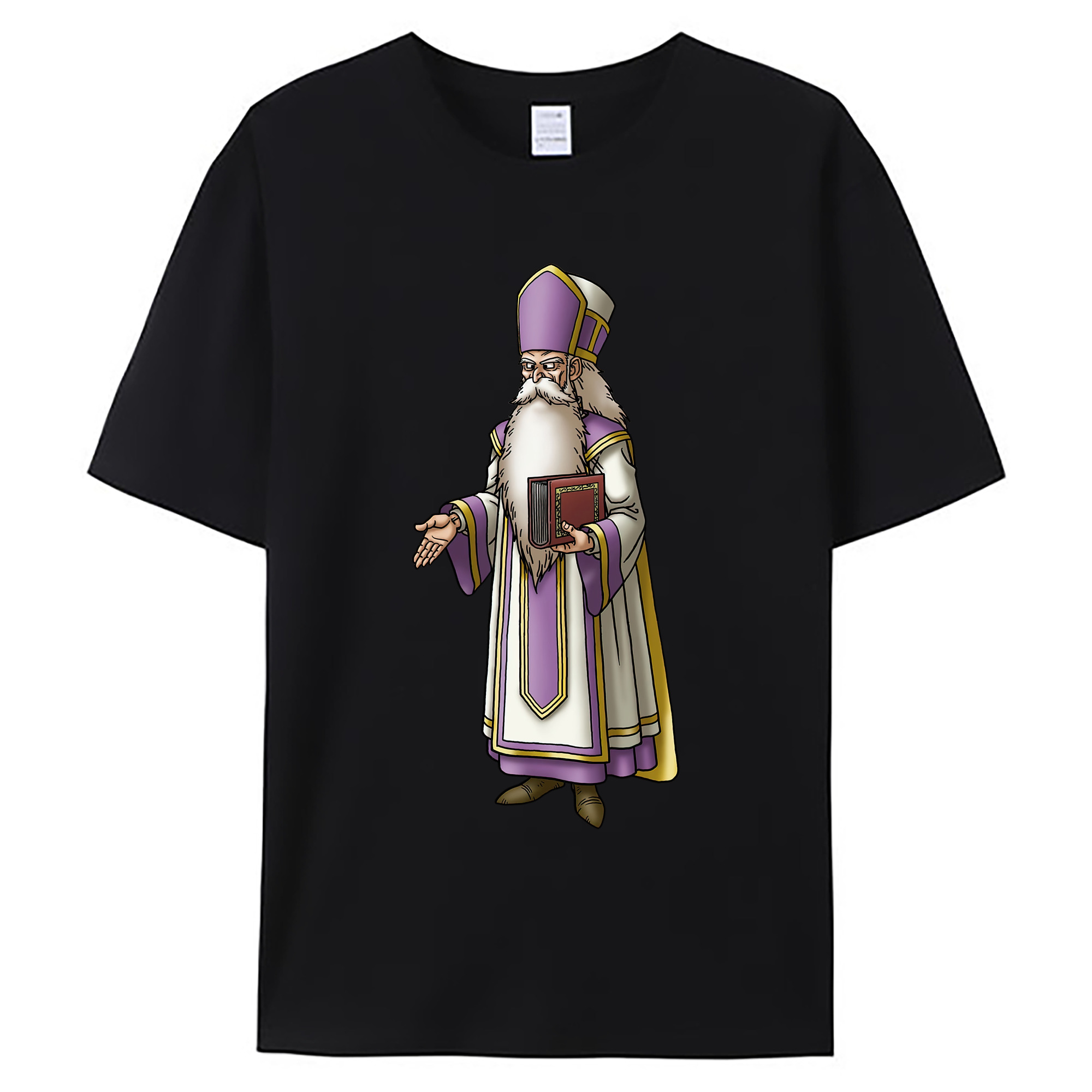 （画像用） ドラゴンクエスト Doragon Kuesuto Dragon Quest 綿100％ メンズ半袖Tシャツ｜肌触りやわらか＆通気性